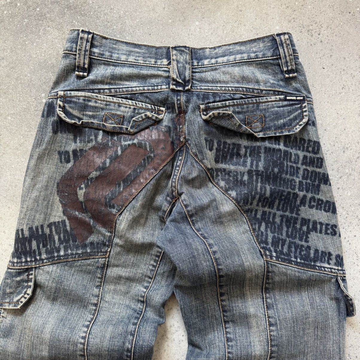 If Six Was Nine Avant Garde Vintage Washed Denim Jeans Size US 30 / EU 46 - 8 Thumbnail