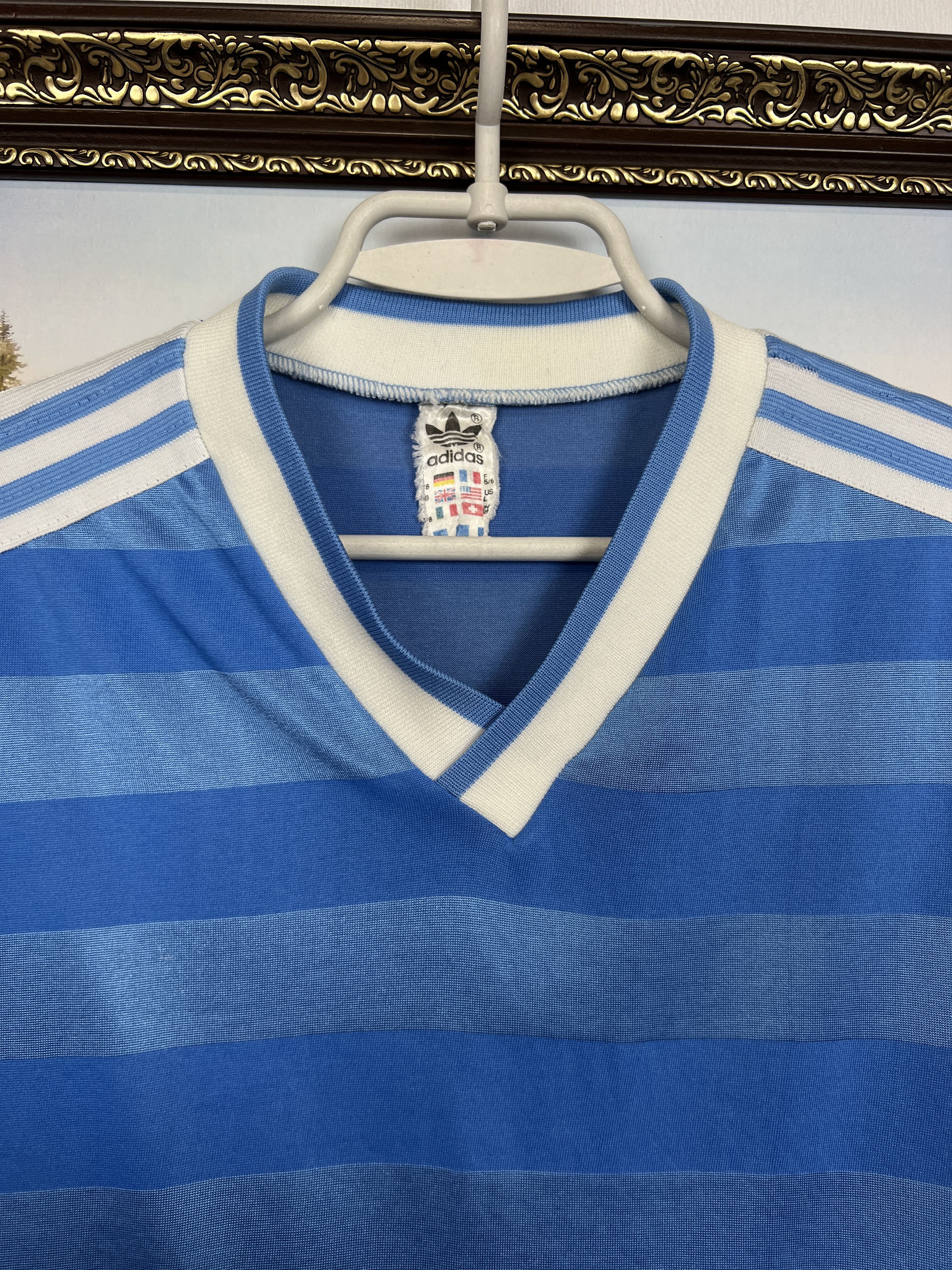 Adidas Vintage West Germany Football Teamplate Shirt Soccer Jersey Size US L / EU 52-54 / 3 - 4 Thumbnail