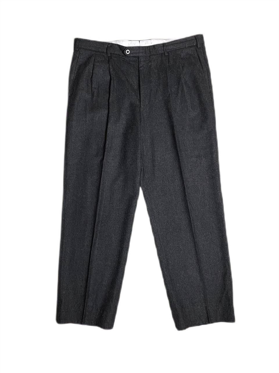 Brioni Logo Classic Casual Wool Dress Suit Pants Trousers