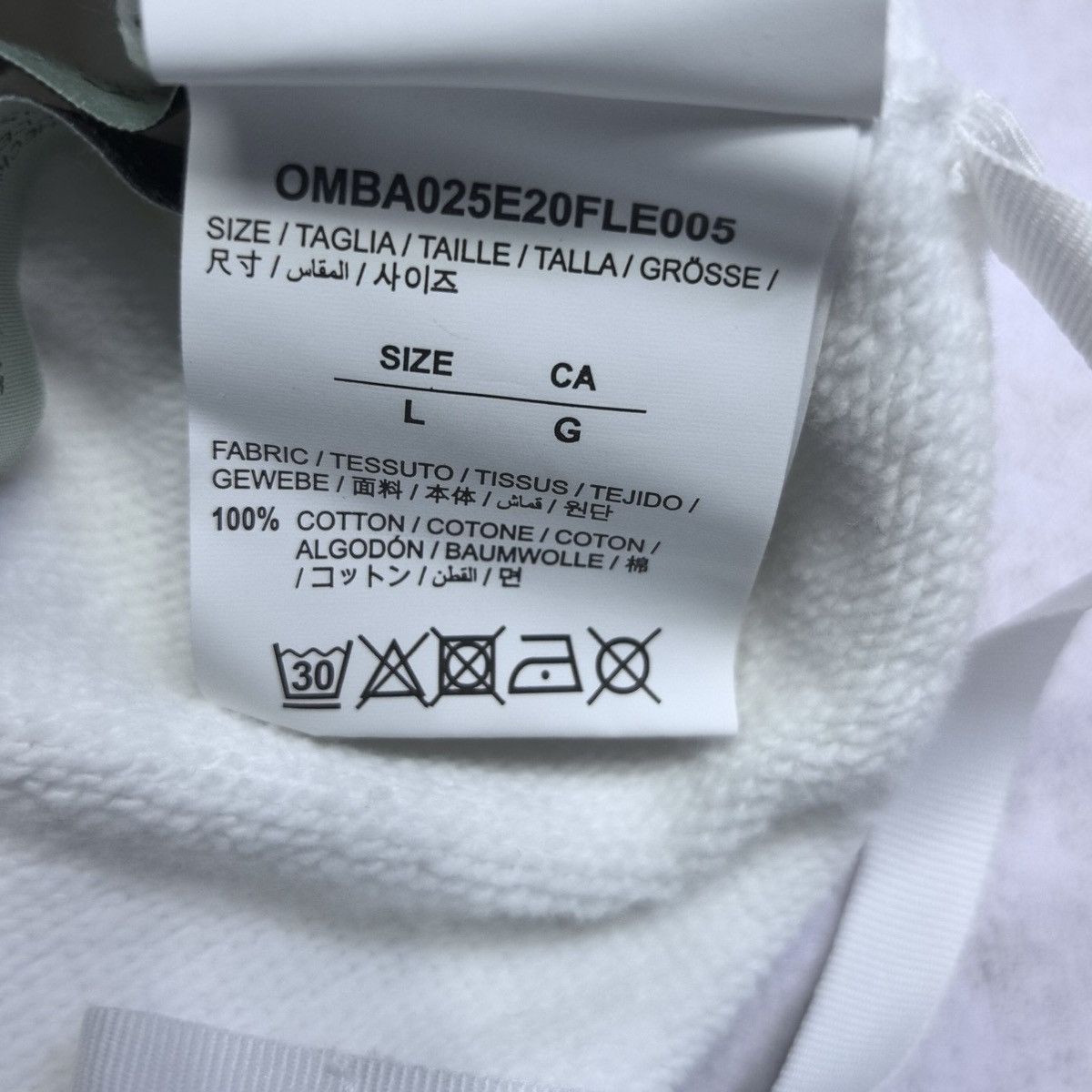 Off-White Off-White FW20 Caravaggio Angel Slim Crewneck Size US L / EU 52-54 / 3 - 6 Thumbnail