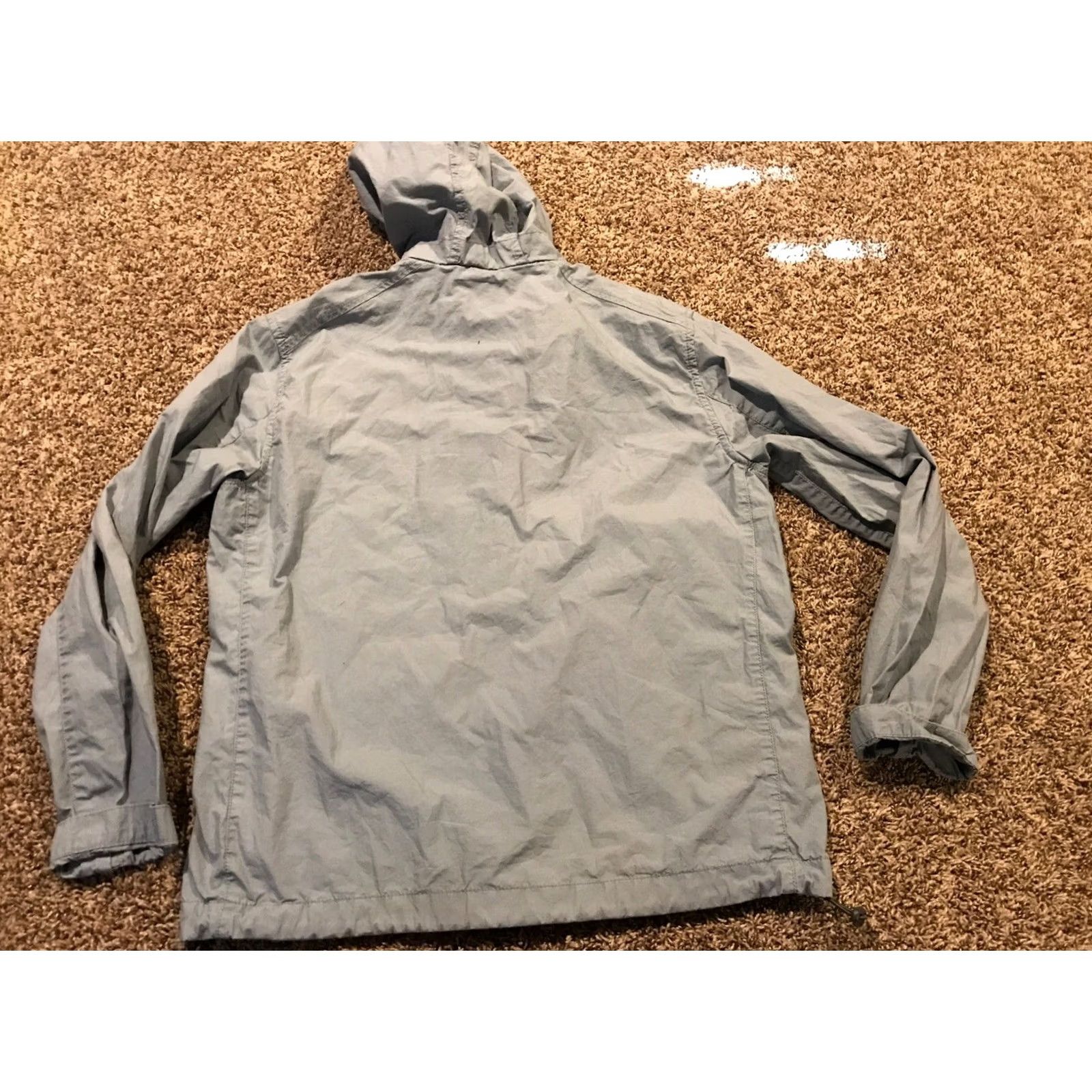 Gap Gap Jacket Womens Size S Full Zip Hooded Blue Short Casual Satin? No, Cotton Polyester A16 Size S / US 4 / IT 40 - 4 Thumbnail