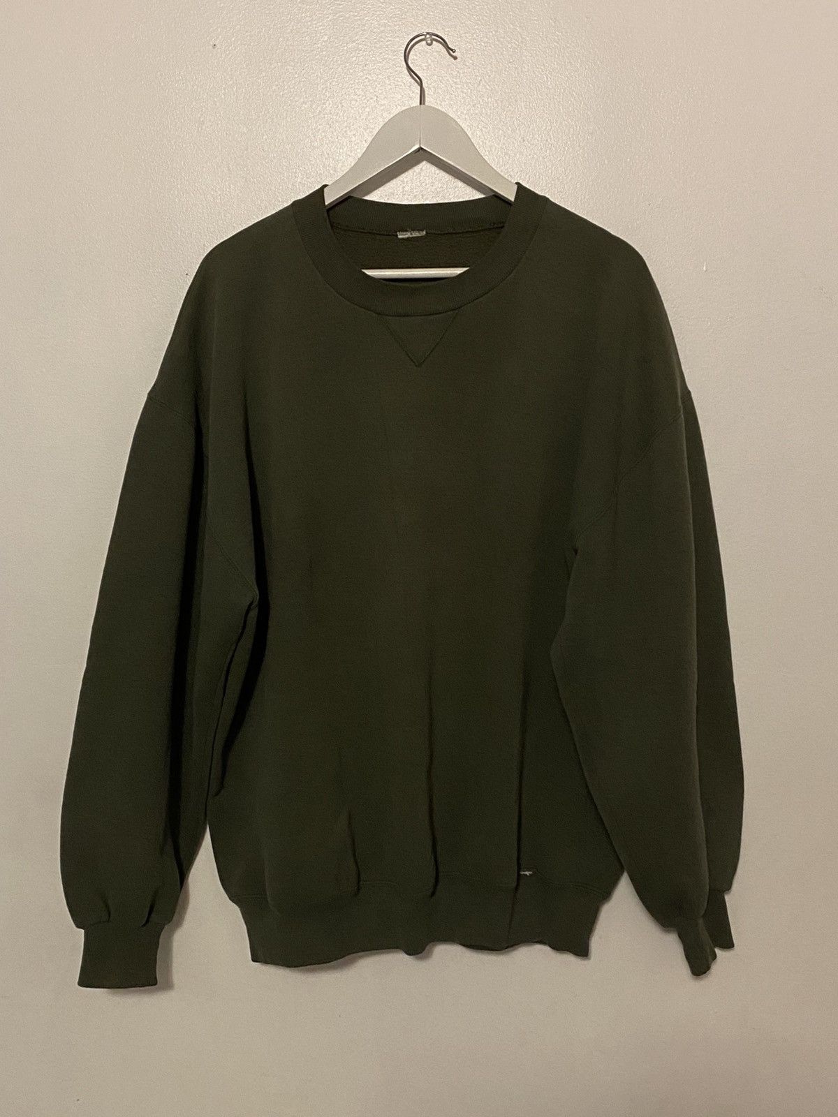 Russell Athletic × Vintage Vintage Green Russell Crewneck Size US XL / EU 56 / 4 - 1 Thumbnail