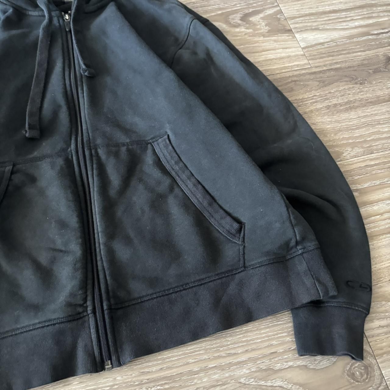 Vintage Crazy Vintage Y2K/2000s Black Blank Essential Zip Up Hoodie! Size S Size US S / EU 44-46 / 1 - 4 Thumbnail
