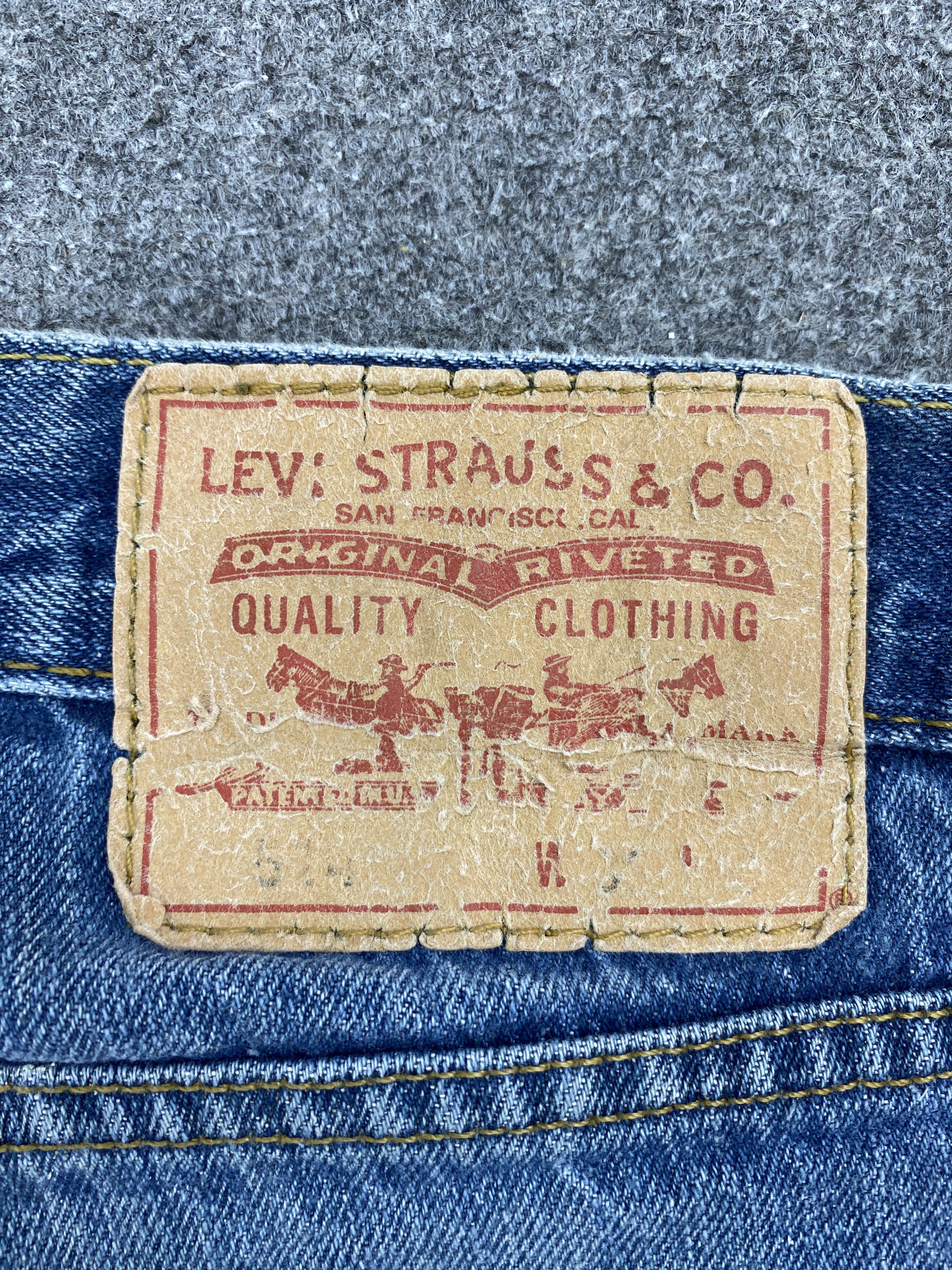 Levi's × Vintage Faded Blue Vintage Levis 514 Denim Jeans Size US 32 / EU 48 - 5 Thumbnail