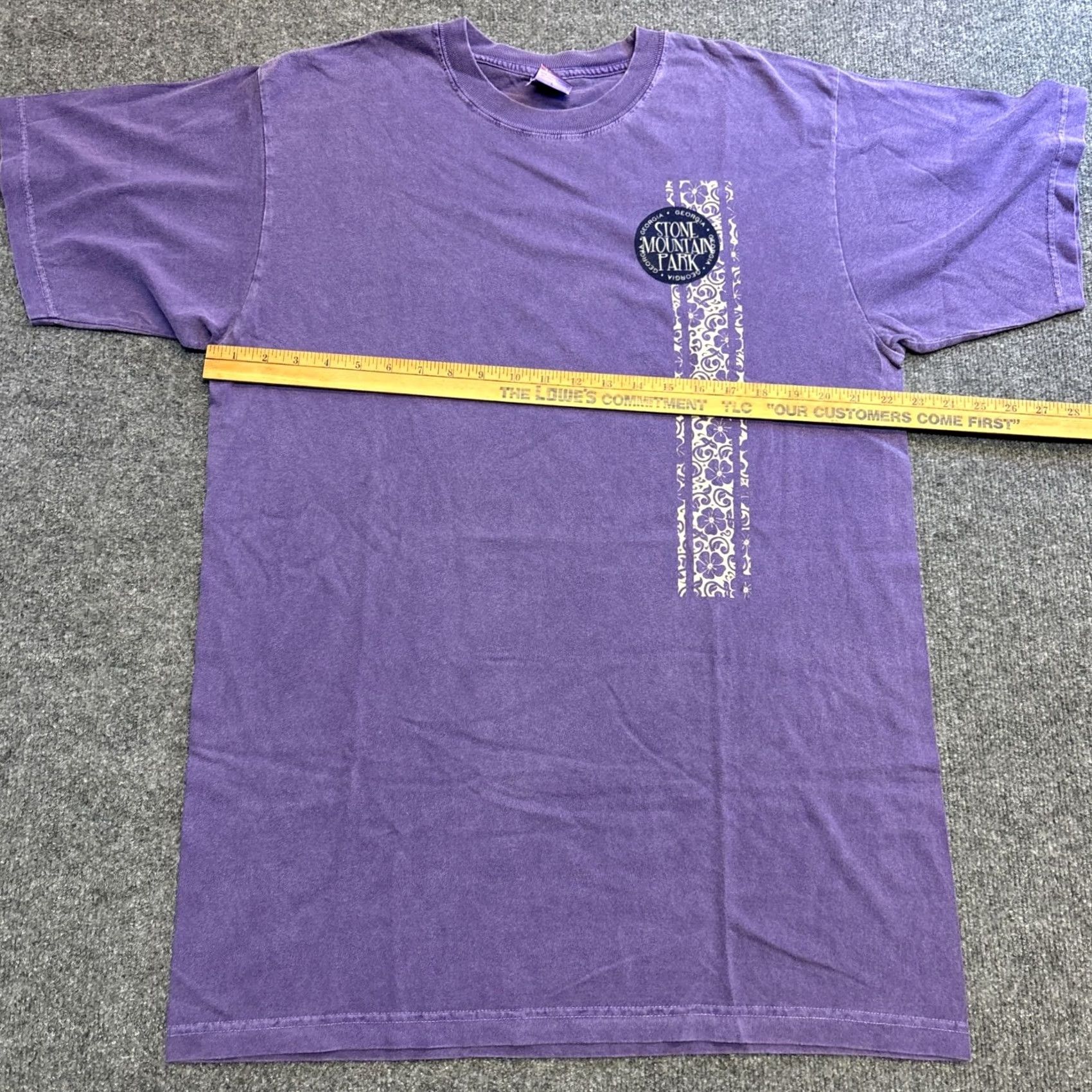 AAA VINTAGE AAA Stone Mountain Park Georgia T Shirt Mens Large Purple AAA Brand T-Shirt L Mens Purple Size US L / EU 52-54 / 3 - 4 Thumbnail