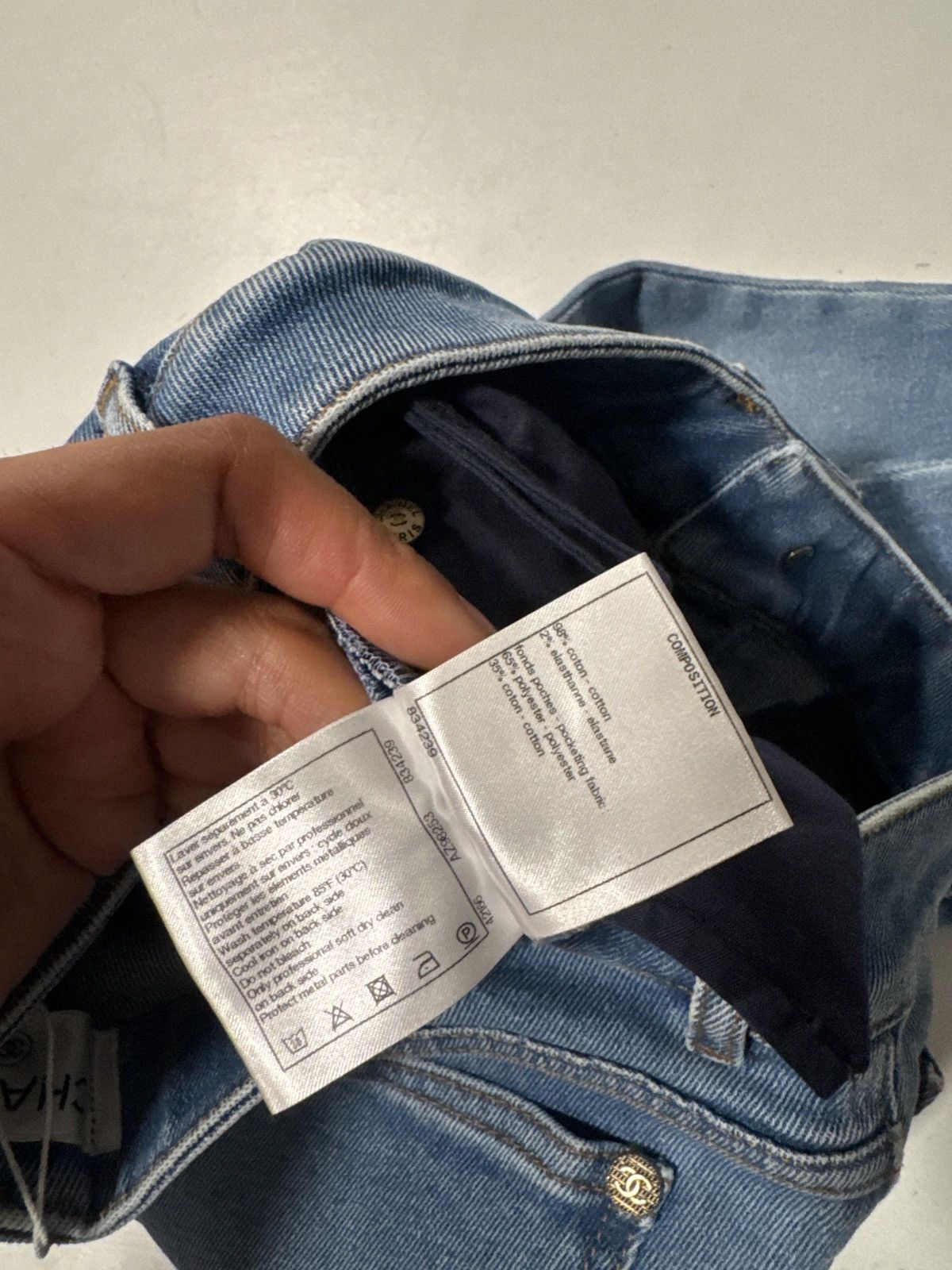 Chanel Chanel denim size 34 Size 24" / US 00 / IT 34 - 3 Thumbnail