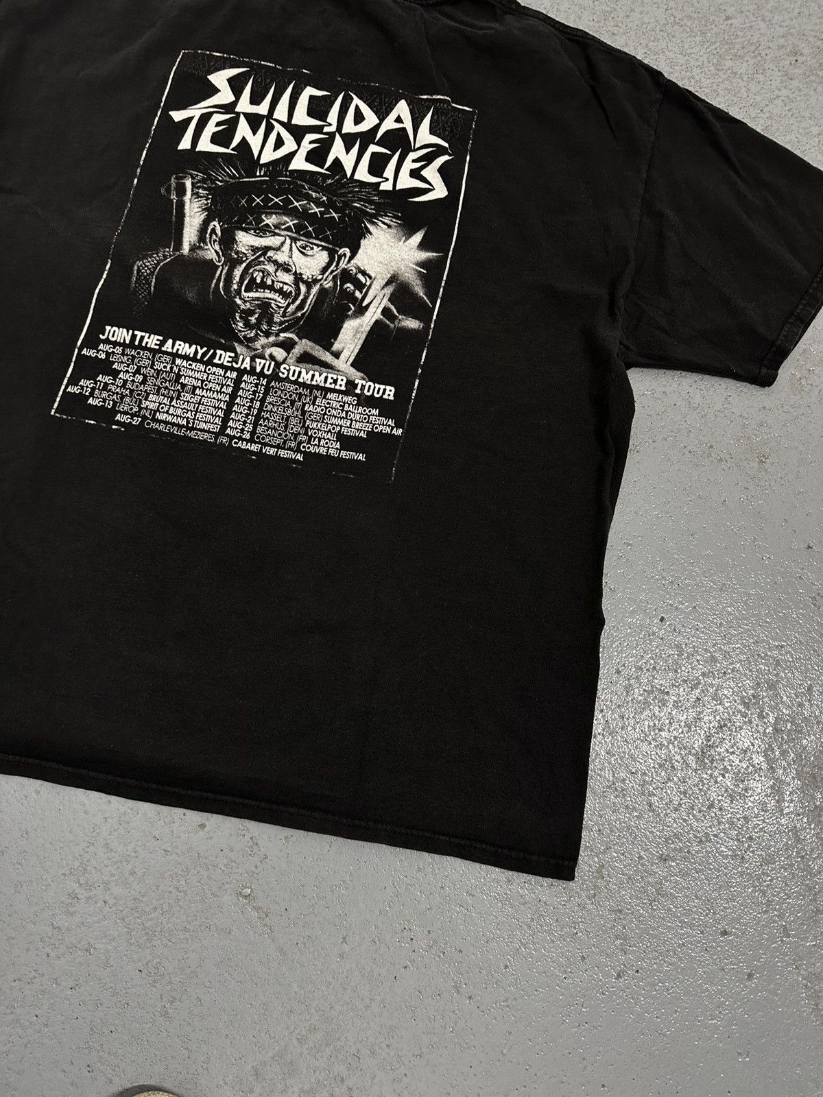 Band Tees Suicidal Tendencies Tour Tee Size US XXL / EU 58 / 5 - 12 Thumbnail