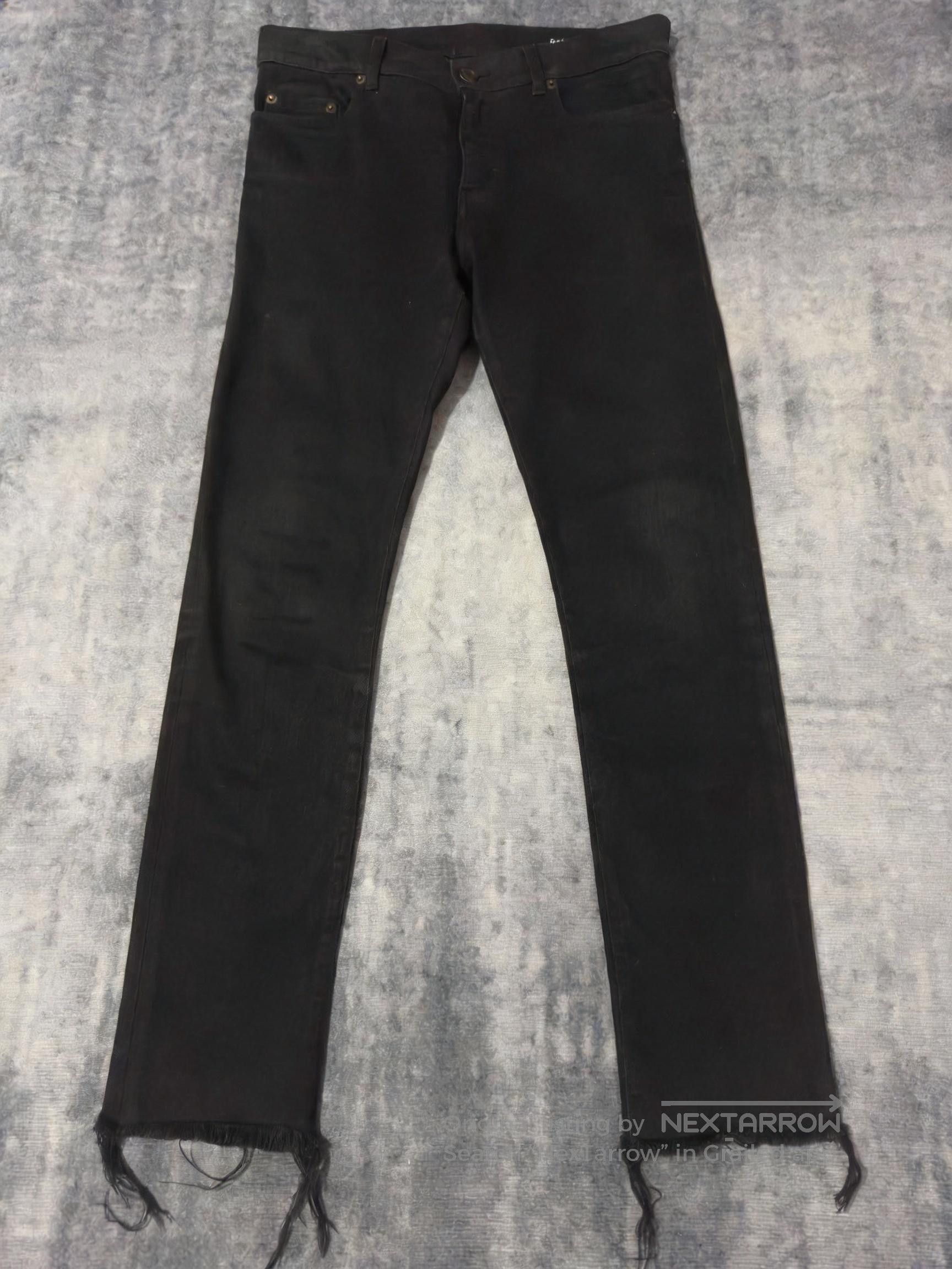 Celine × Hedi Slimane Black Waxed W_SK_001 N012 786D 38NF CELINE