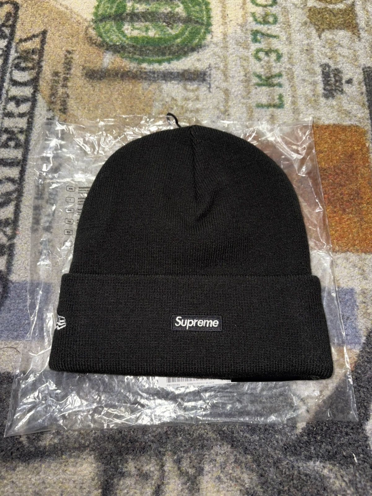 New Era × Supreme Supreme New Era Classic NY Shop Beanie (INSTORE EXCLUSIVE) Size ONE SIZE - 2 Thumbnail