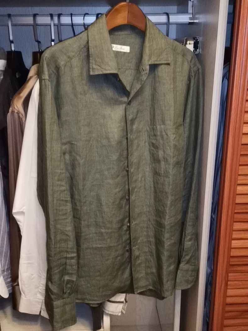 Loro Piana LORO PIANA Cotton shirts Size US S / EU 44-46 / 1 - 1 Thumbnail