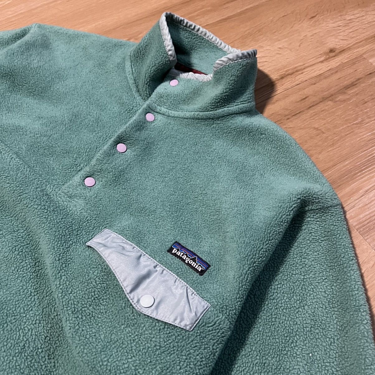 Patagonia Patagonia Snap T Fleece - Mint Green Size US M / EU 48-50 / 2 - 1 Thumbnail