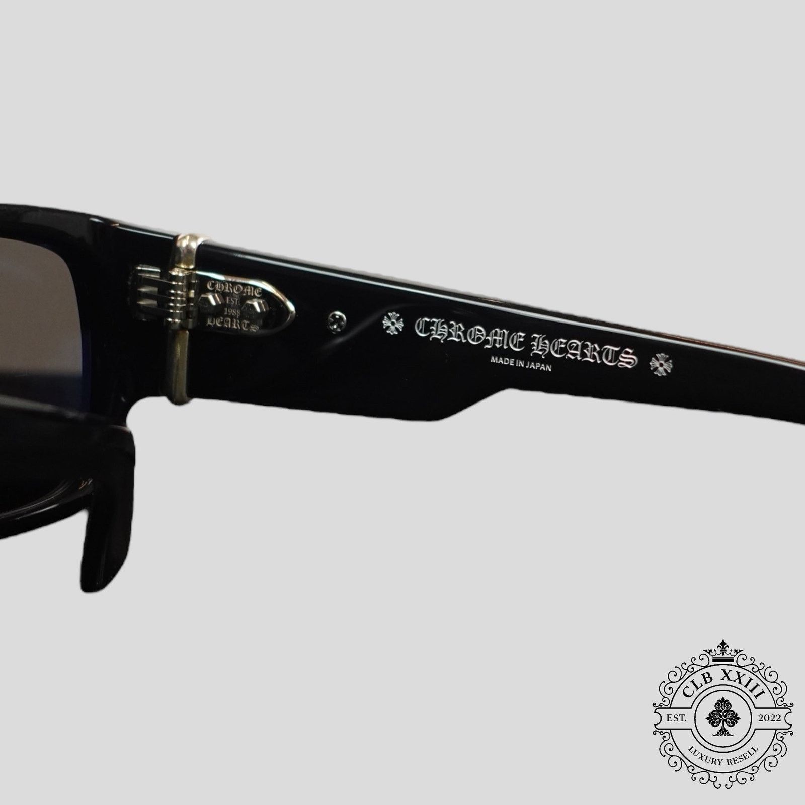 Chrome Hearts Chrome Hearts Yer Bjorn Again Sunglasses in Black Size ONE SIZE - 4 Thumbnail