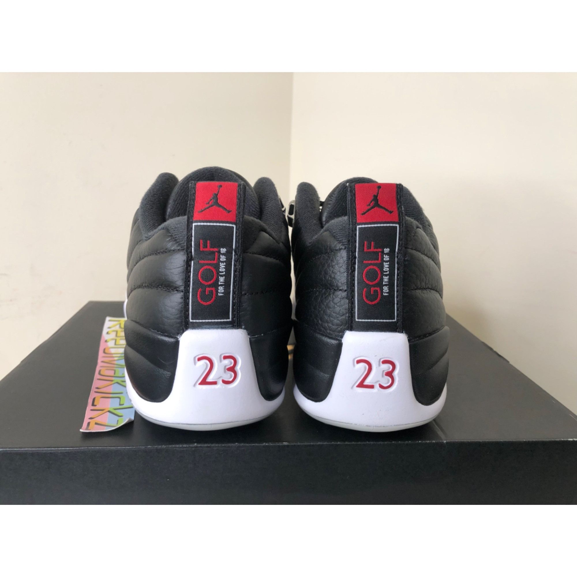 Jordan Brand Jordan 12 Low Golf Spike Playoffs mens 9us Size US 9 / EU 42 - 4 Thumbnail