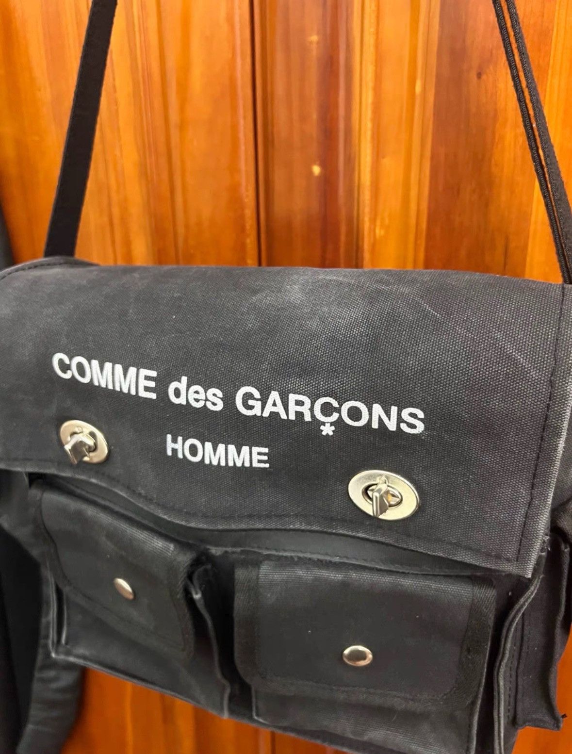 Comme des Garcons × Comme des Garcons Homme comme des garcons 10 como corso satchel bag Size ONE SIZE - 4 Thumbnail