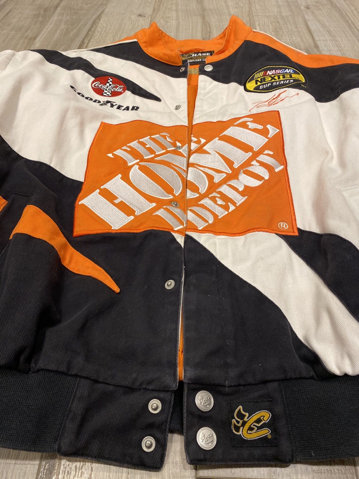 Chase Authentics Home Depot Nascar Jacket Size XL / US 12-14 / IT 48-50 - 5 Thumbnail
