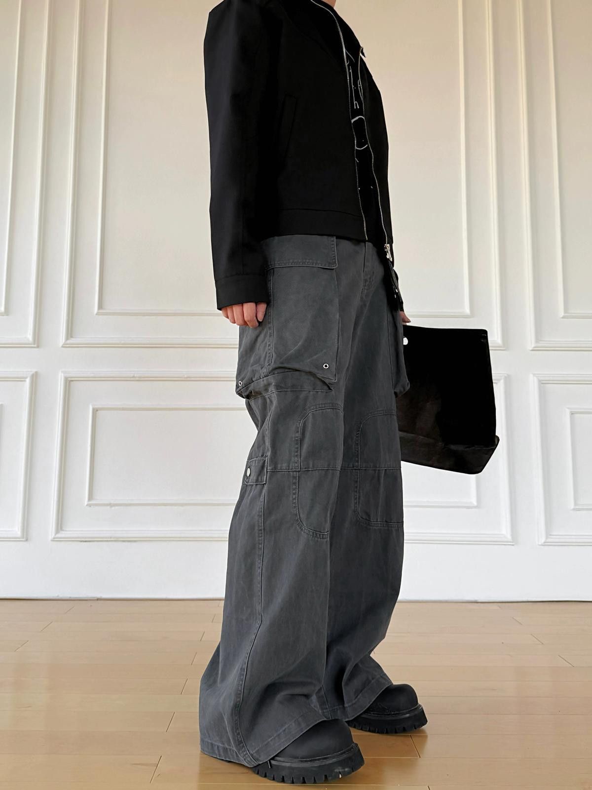Baggy Cargo Wide Leg Pants
