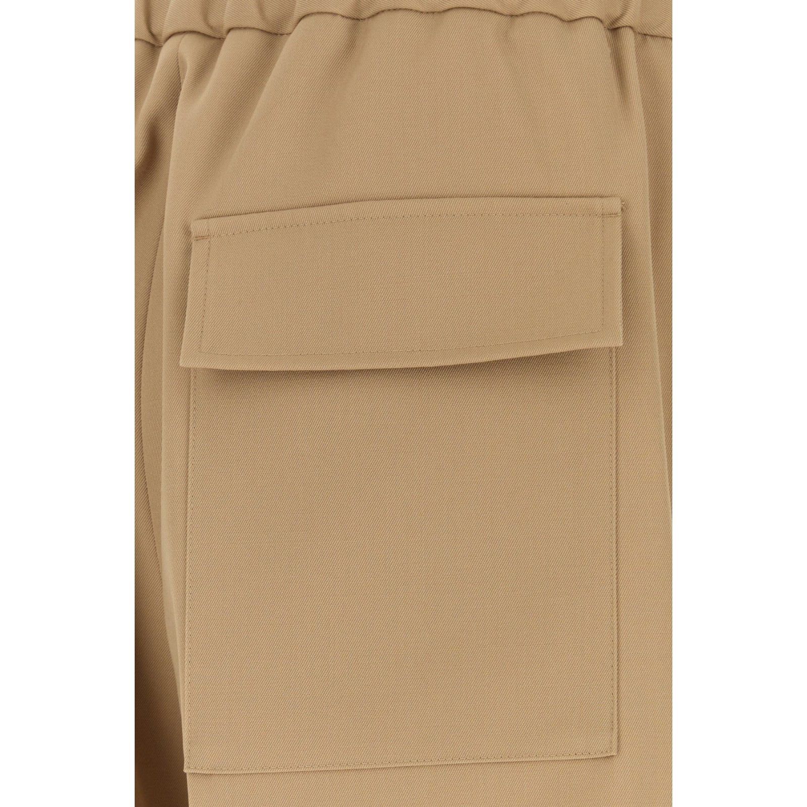 Jil Sander JIL SANDER Beige Wool Pants New & Authentic (Men's size:44;) Size US 44 / EU 60 - 3 Thumbnail