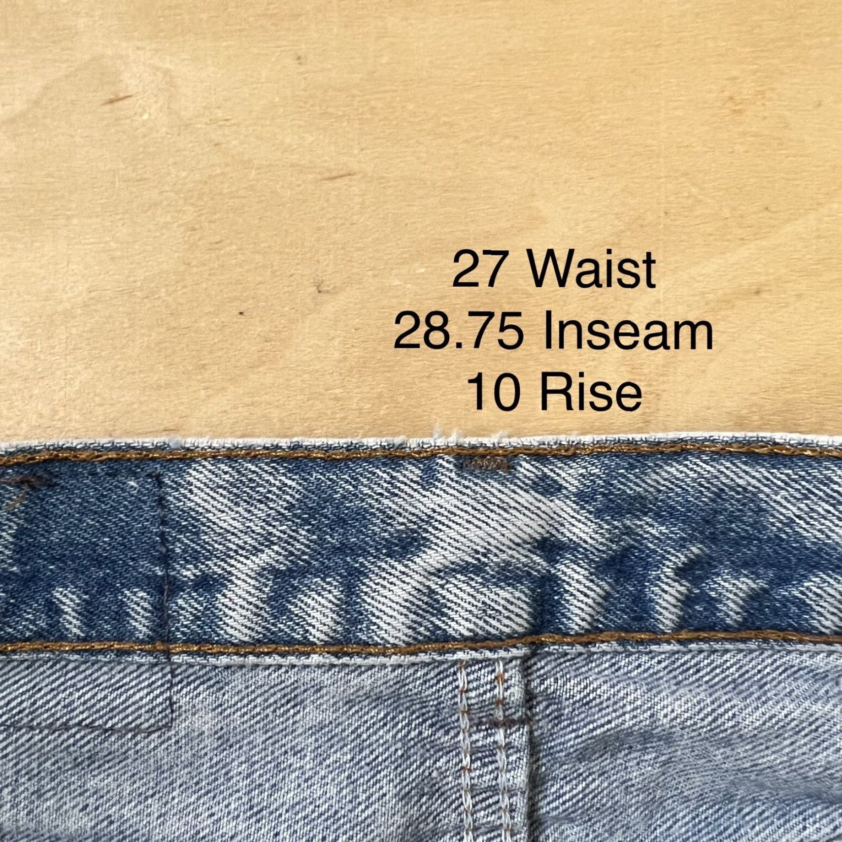 Levi's VINTAGE Levi's 501 Jeans Mens Size US 27 - 6 Thumbnail
