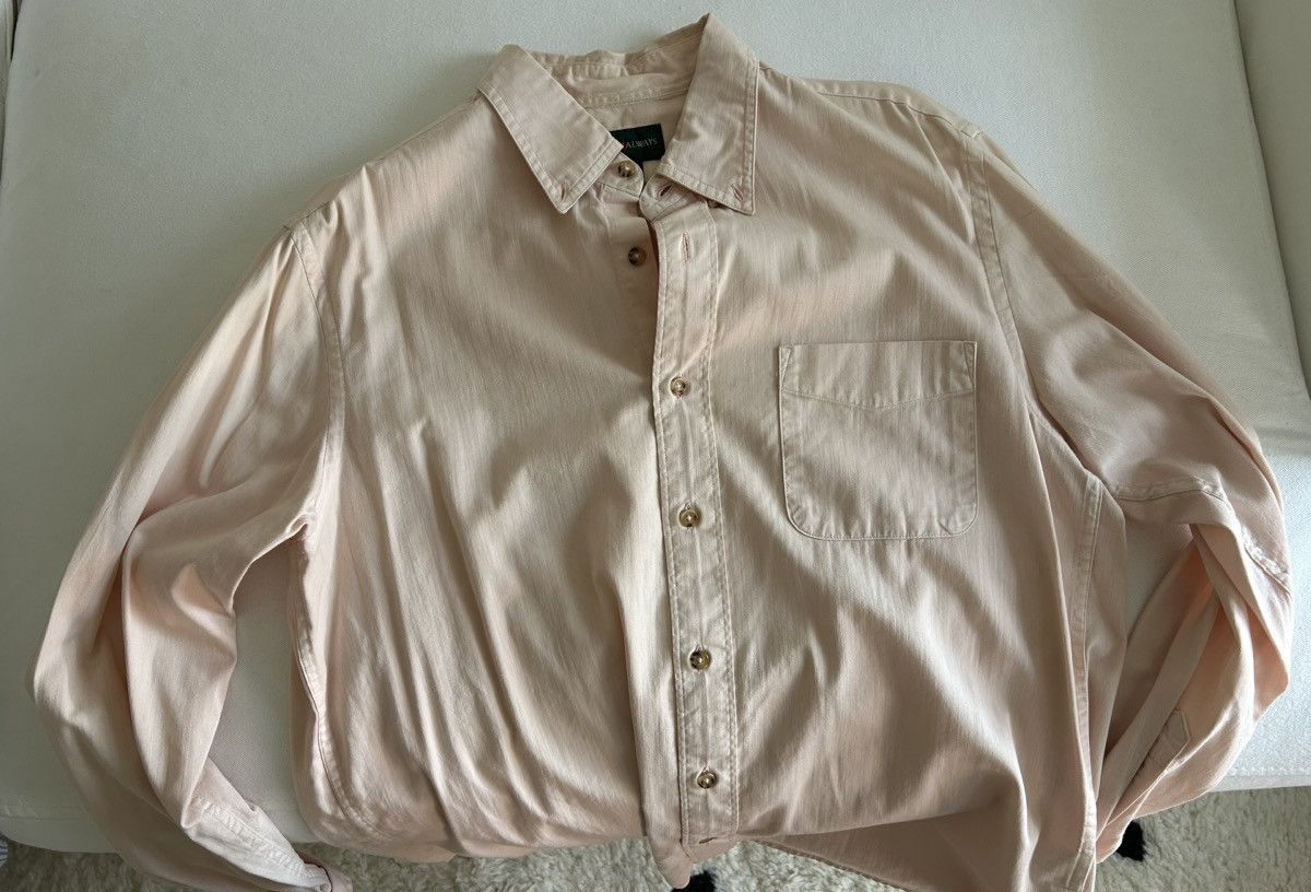 J.Crew VINTAGE J Crew light pink OCBD Size US M / EU 48-50 / 2 - 6 Thumbnail