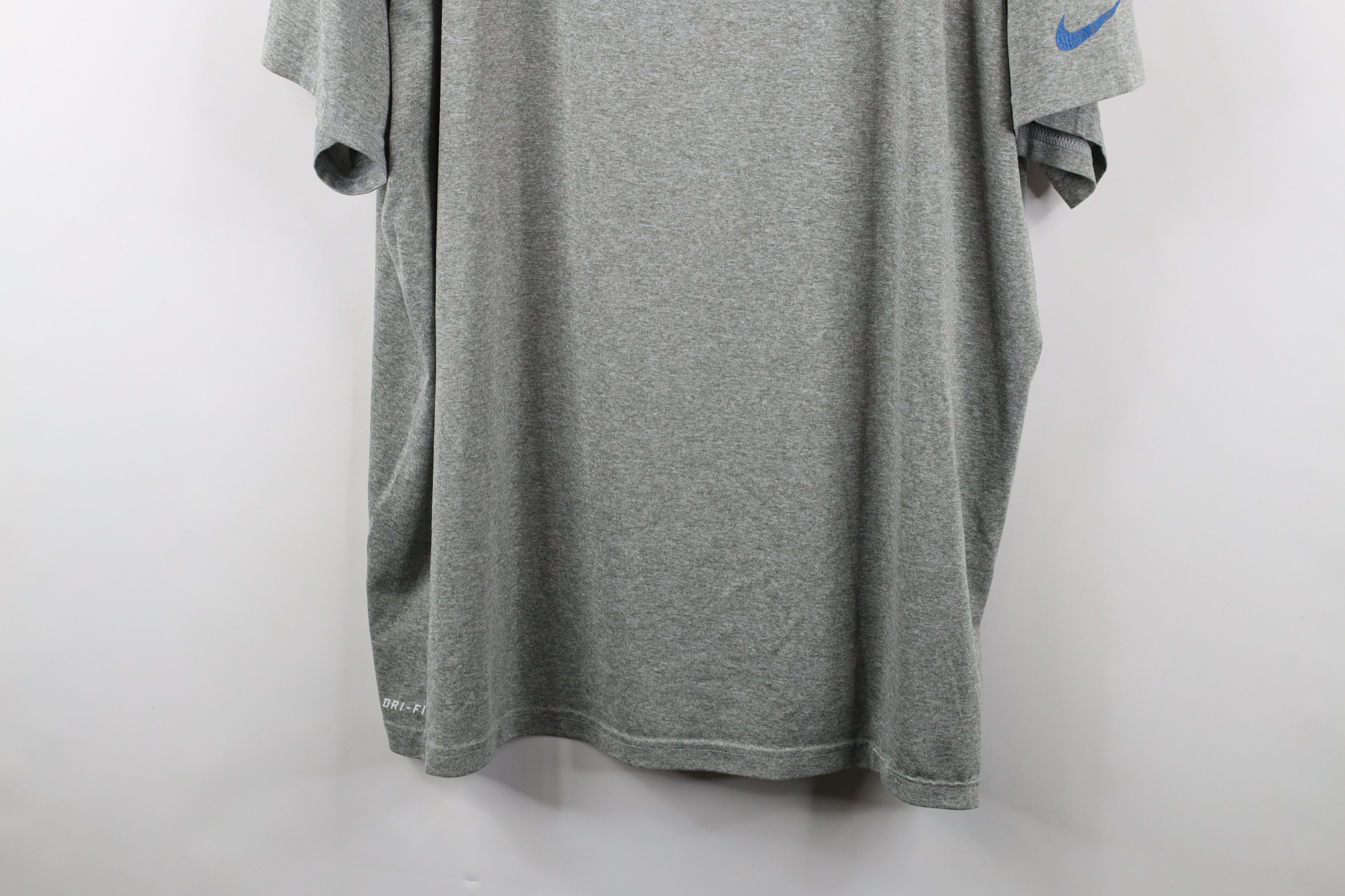 Nike × Vintage Nike NFL Detroit Lions Football Short Sleeve T-Shirt Gray Size US XXL / EU 58 / 5 - 3 Thumbnail