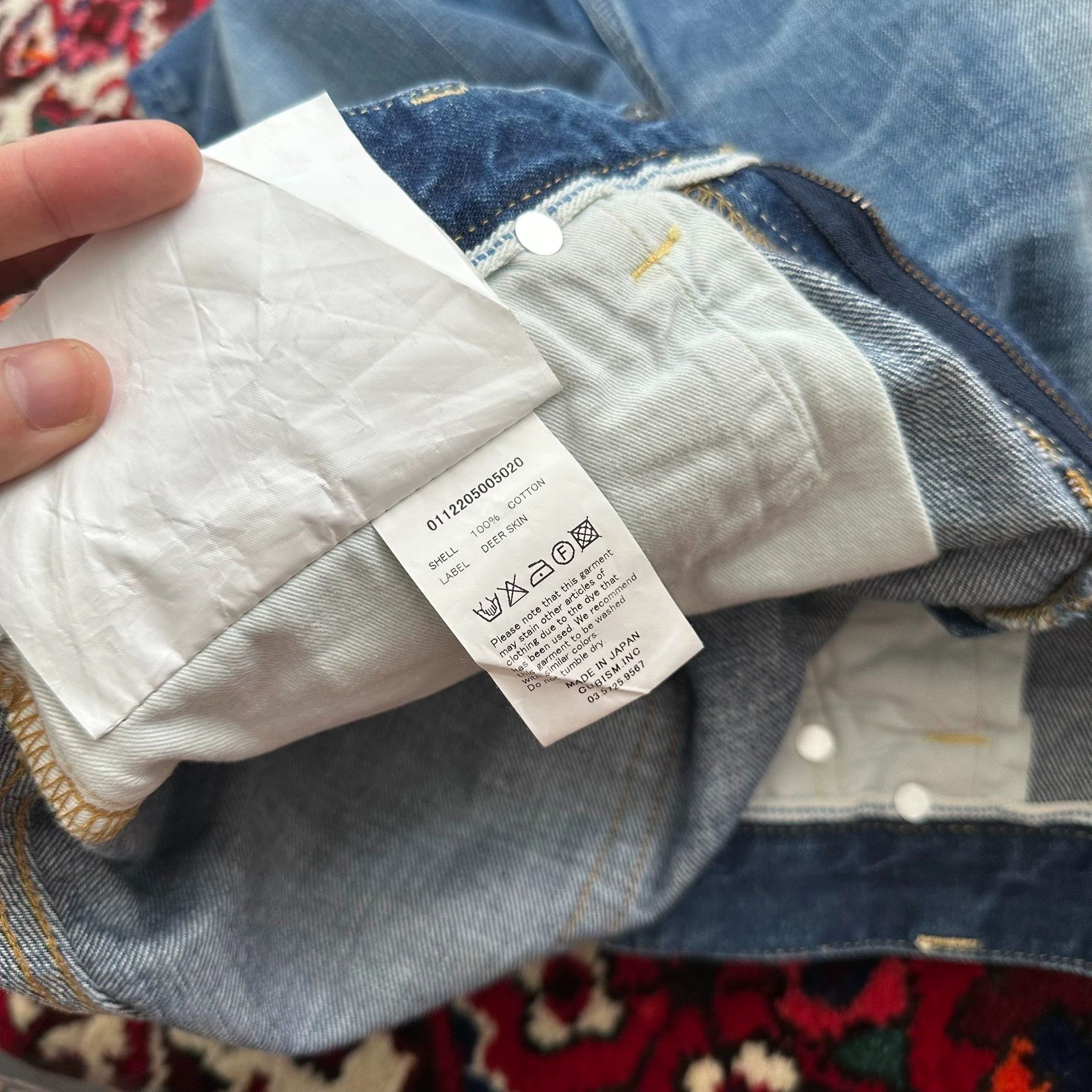 Visvim visvim 12AW 03D9 sky blue denim jeans w34l30 Size US 34 / EU 50 - 8 Thumbnail