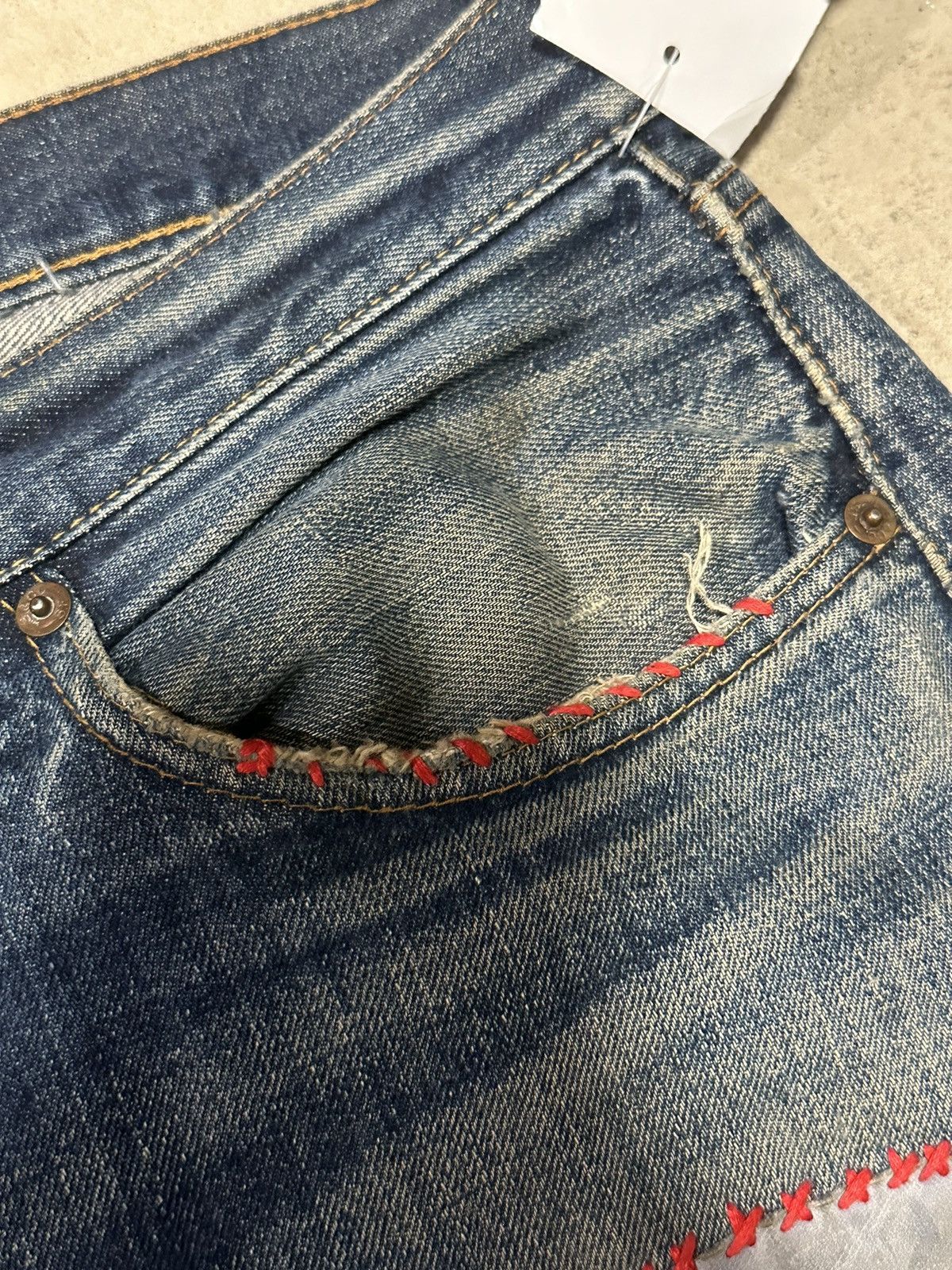 Levi's Vintage Levi’s 70s Single Selvedge Denim Jeans 36 x 30 Size US 36 / EU 52 - 8 Thumbnail