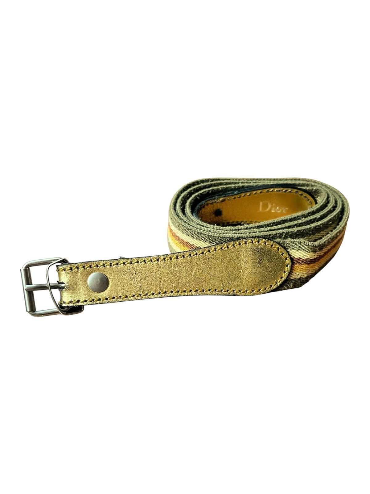 Dior Homme SS05 Beck gold belt by Hedi Slimane
