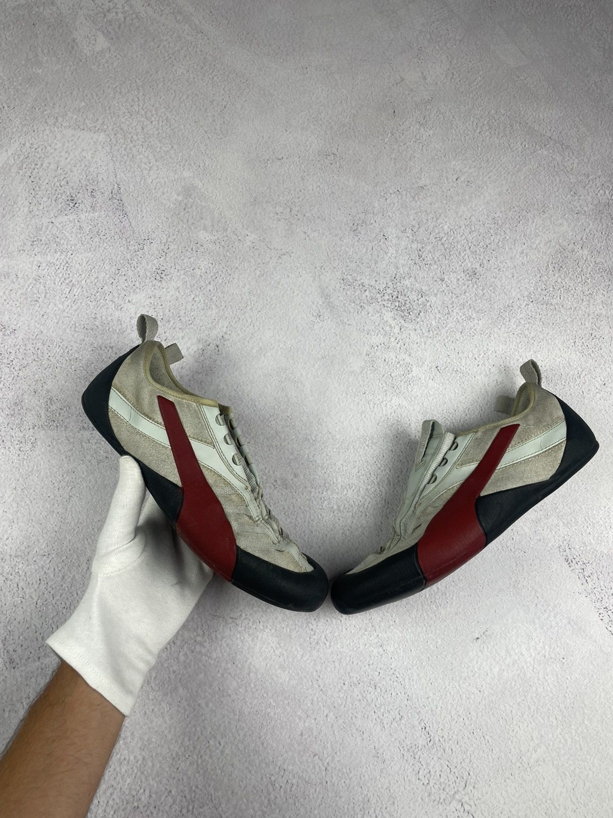 Puma Puma Vintage Climbing Shoes Red Gray Size US 8.5 / EU 41 Size US 8.5 / EU 41-42 - 1 Thumbnail