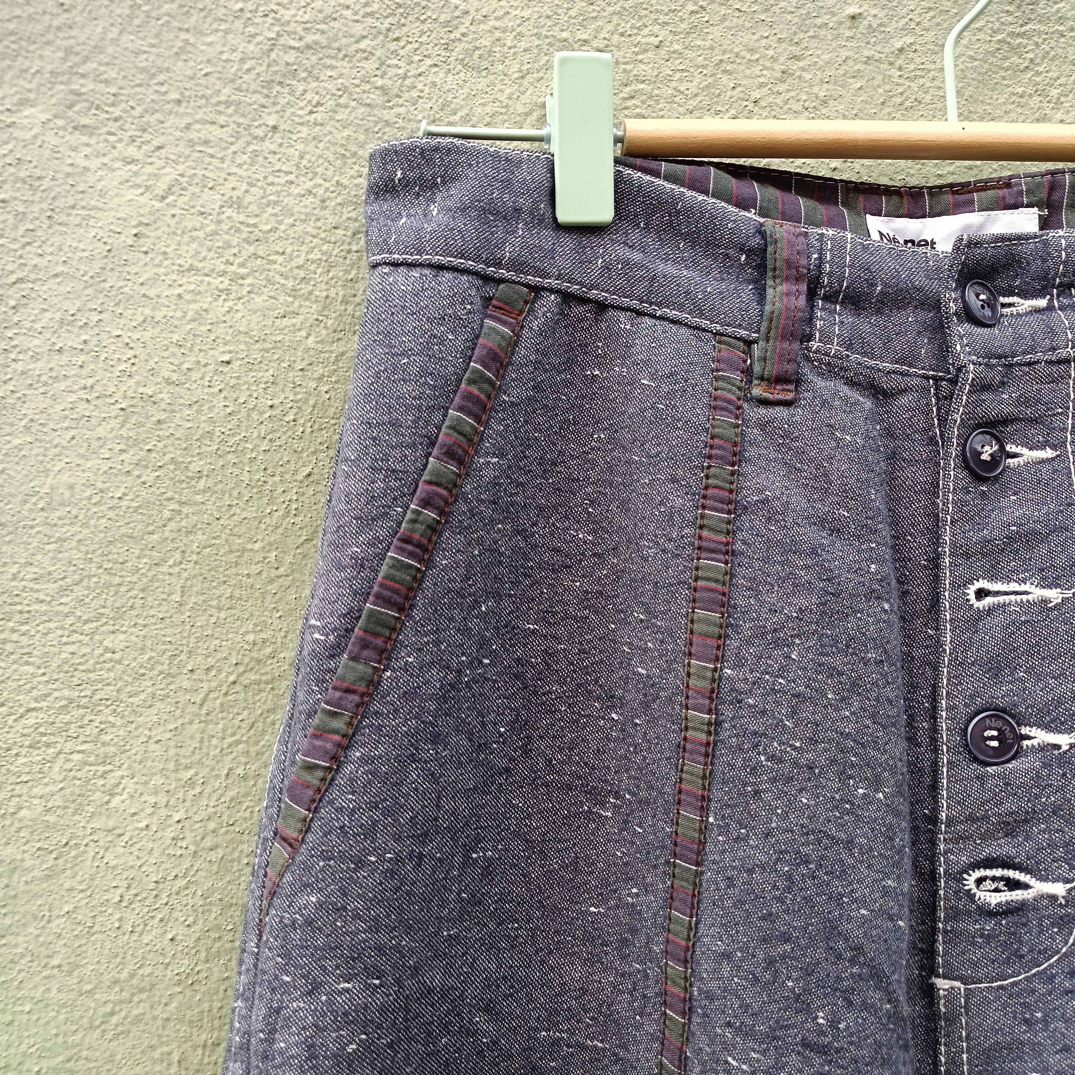 Issey Miyake Ne-net Pants Japanese Brand Size US 29 - 3 Thumbnail