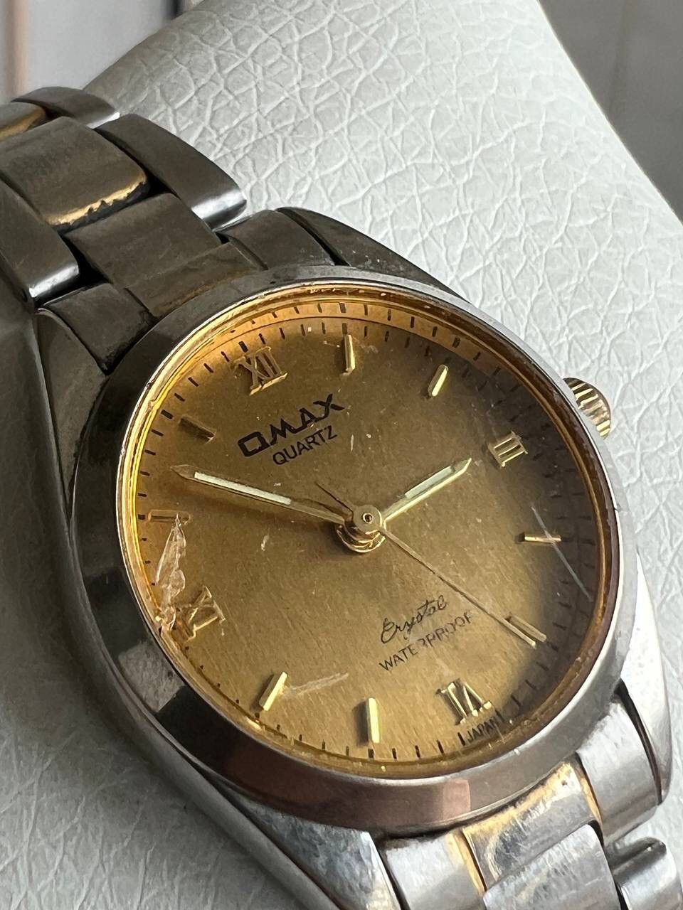Japanese Brand × Vintage Vintage Japanese style futuristic Watch Omax y2k Yellow Dial Size ONE SIZE - 3 Thumbnail