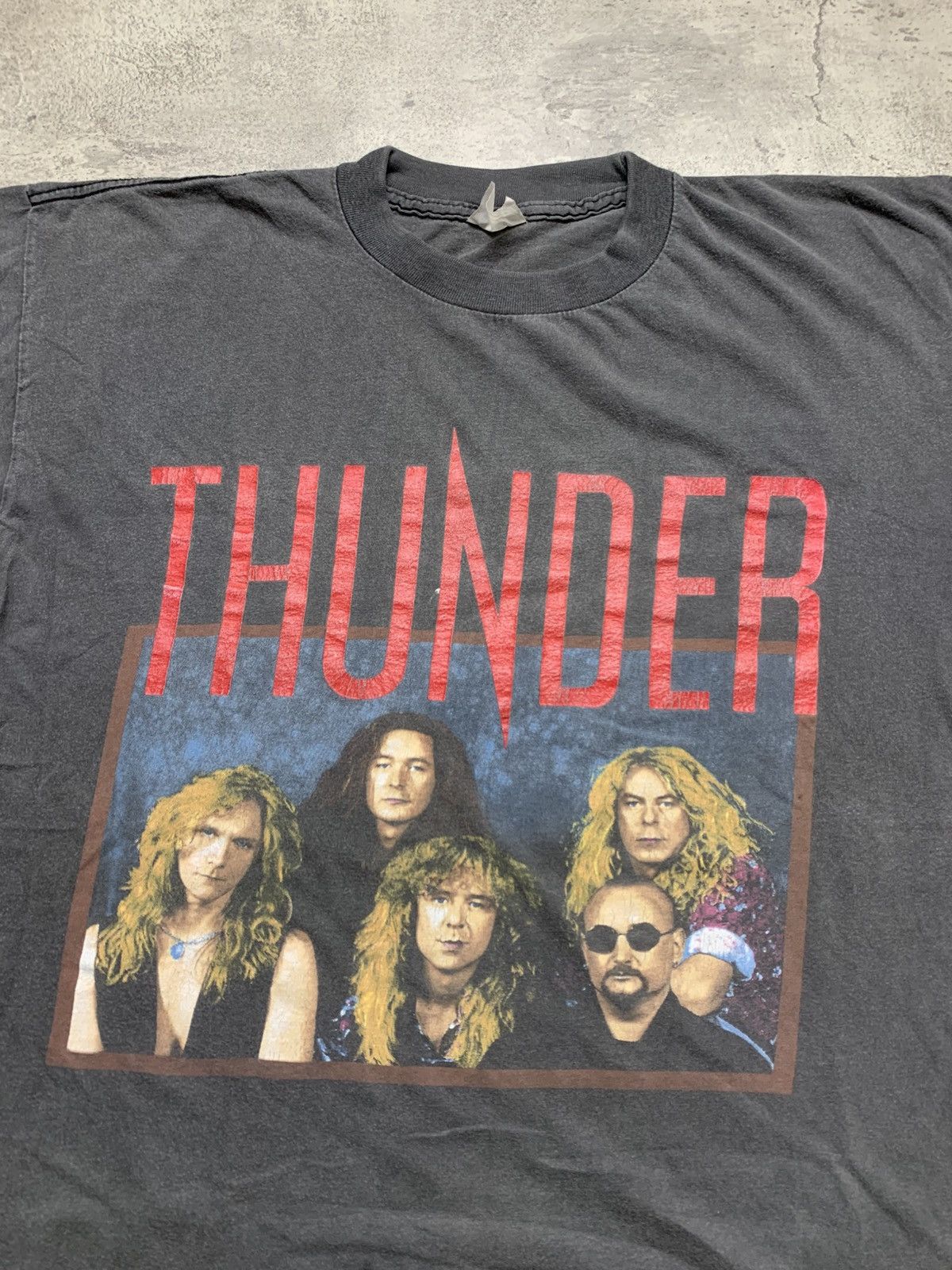 Band Tees Vintage Thunder glam rock band shirt stryper fire house Size US XL / EU 56 / 4 - 3 Thumbnail