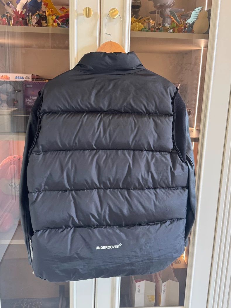 Undercover Undercover Size3 regular leather sleeve patch down outerwea Size US M / EU 48-50 / 2 - 2 Thumbnail