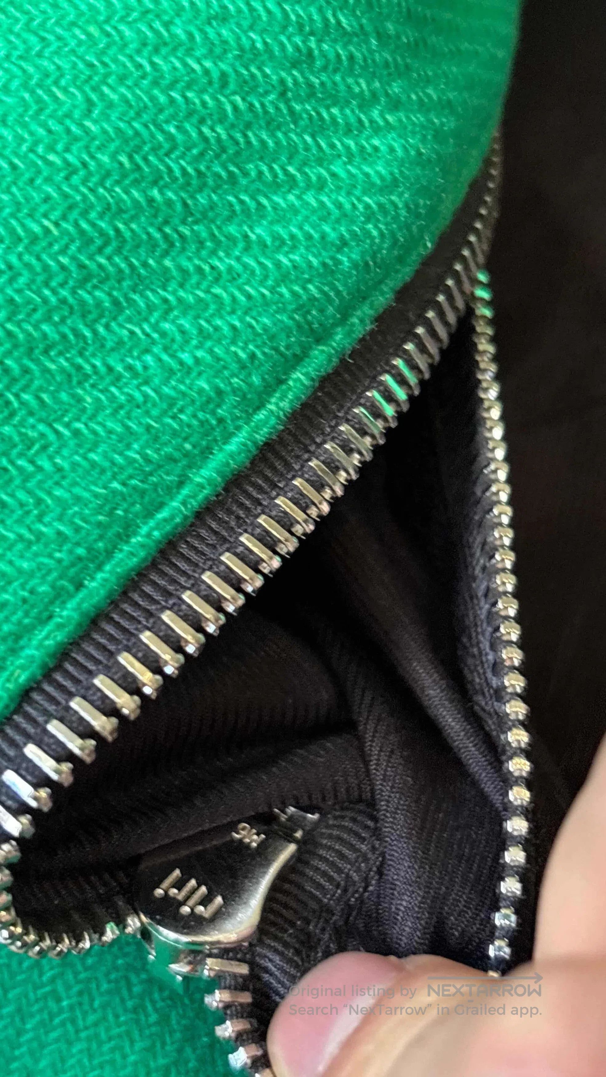 Amiri Amiri Bones Varsity Jacket Green . Size US M / EU 48-50 / 2 - 6 Thumbnail