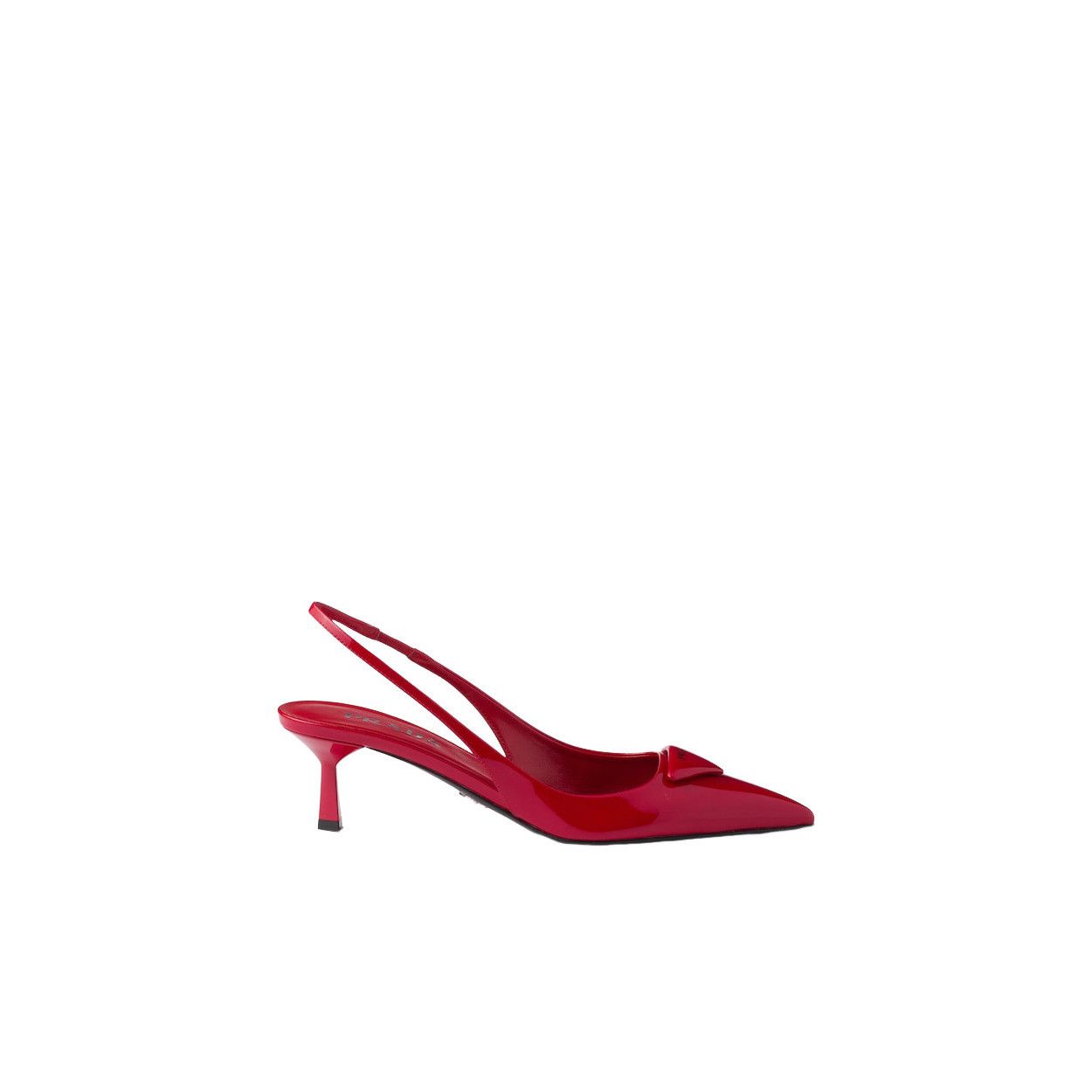 Prada PRADA $1220 Red Patent Leather Slingback Pumps New & Authent Size US 11 / IT 41 - 2 Thumbnail