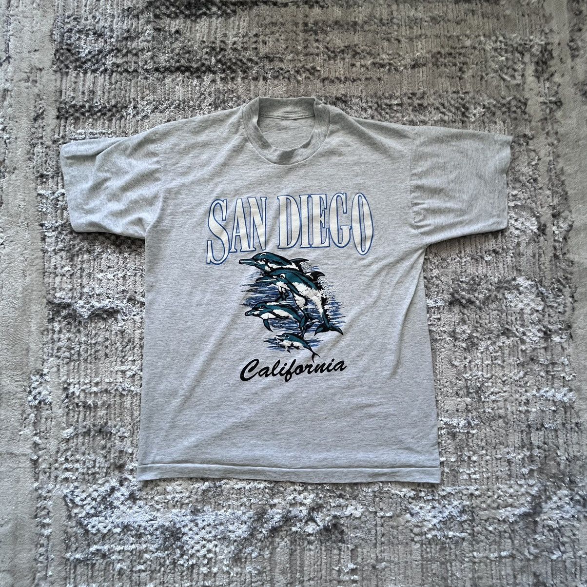 Vintage Vintage Single Stitch San Diego Tee Size US L / EU 52-54 / 3 - 1 Thumbnail