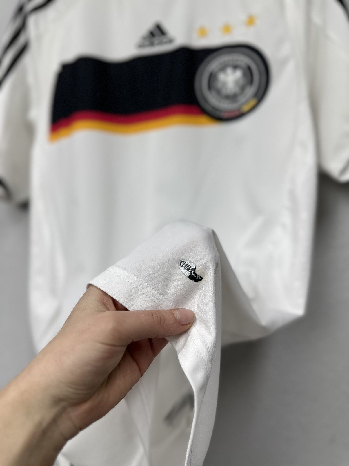 Adidas ADIDAS GERMANY 2008/09 DEUTSCHLAND SOCCER FOOTBALL JERSEY Size US M / EU 48-50 / 2 - 6 Thumbnail