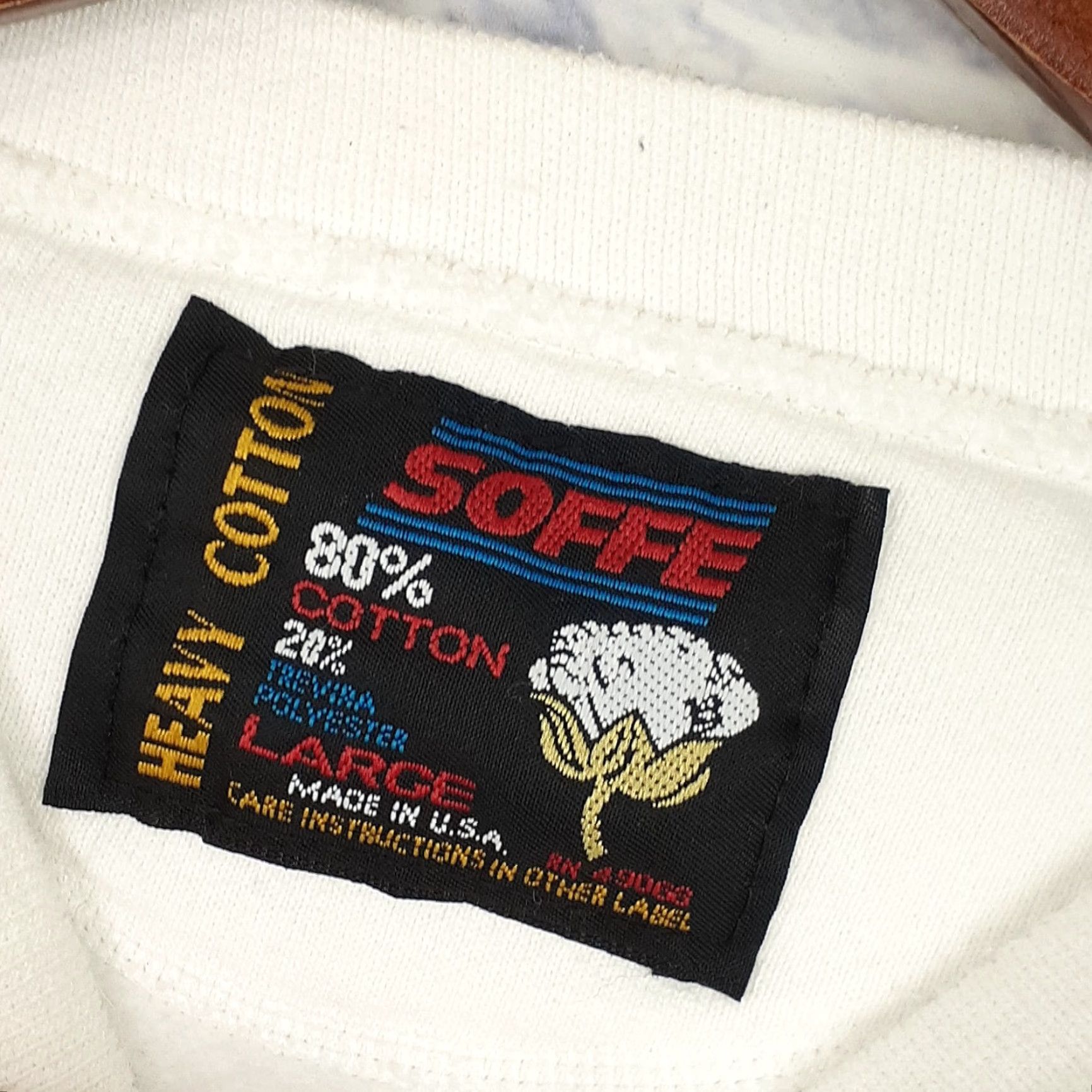 Soffe VINTAGE Soffe Sweatshirt Crewneck Sailor Yacht University Boating USA White Medium Unisex Adults Size US M / EU 48-50 / 2 - 7 Thumbnail