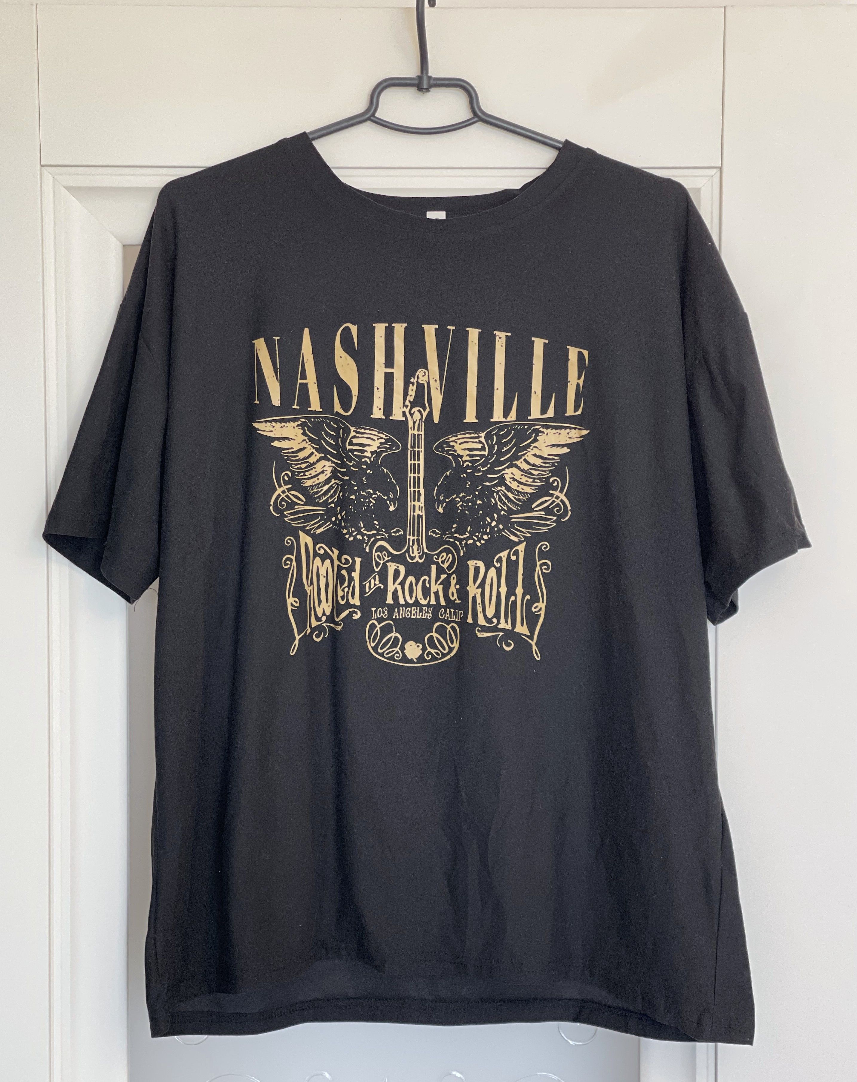 Vintage NASHVILLE Rock and Roll Los Angeles Calip Size US L / EU 52-54 / 3 - 1 Thumbnail