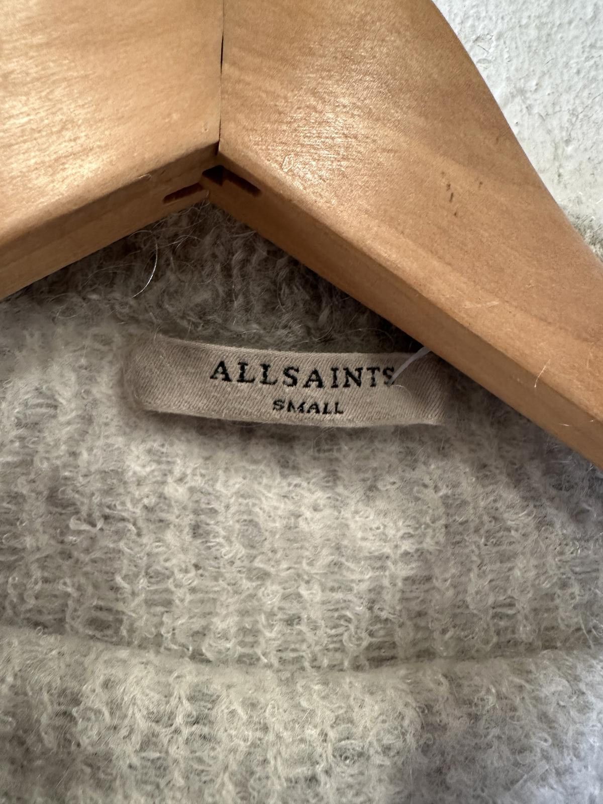 Allsaints AllSaints Women's Gray Knit Sweater Small Size S / US 4 / IT 40 - 3 Thumbnail
