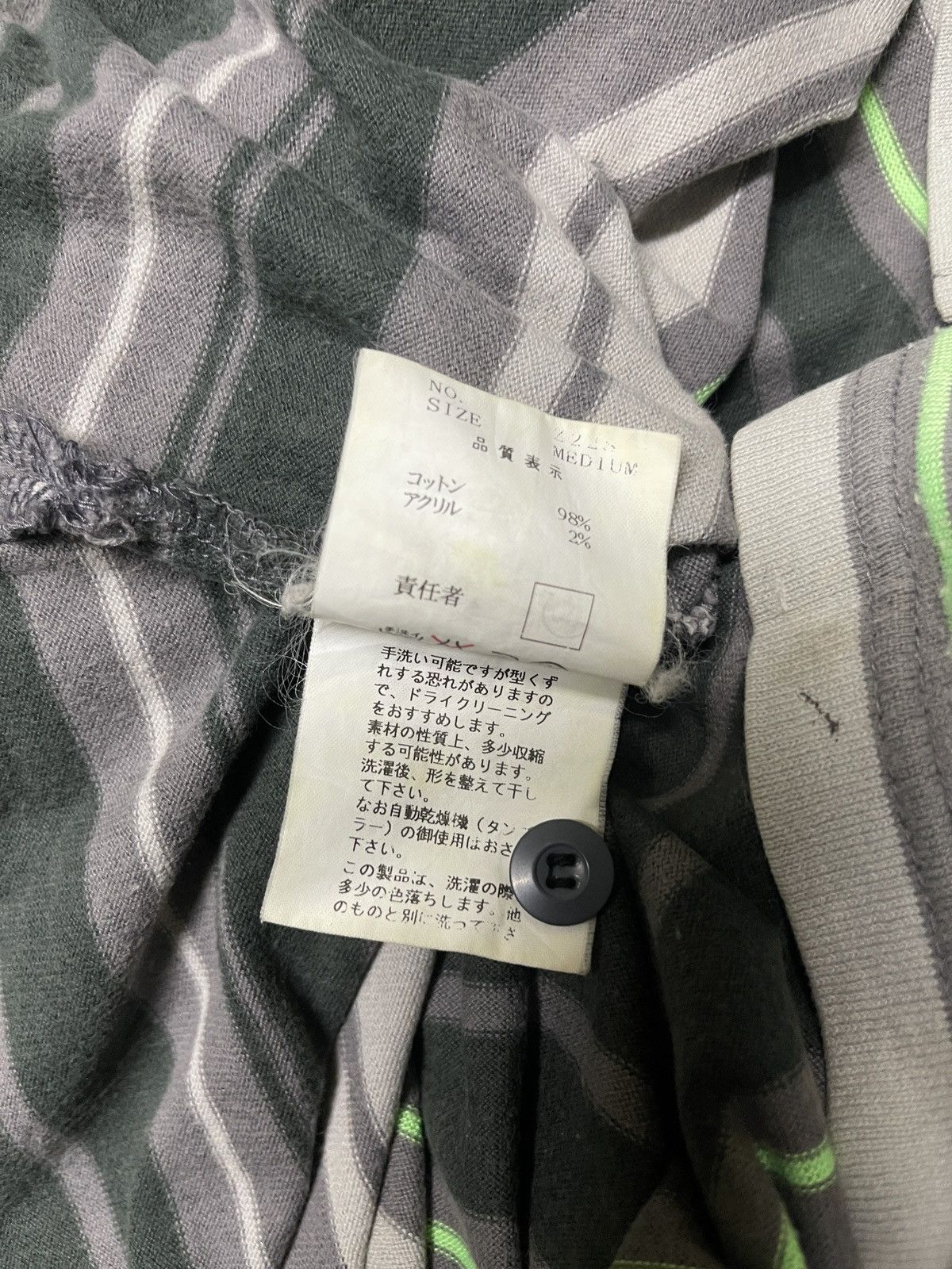 Jun Takahashi Generation Fuck You Stripes Shirt Size US L / EU 52-54 / 3 - 14 Thumbnail