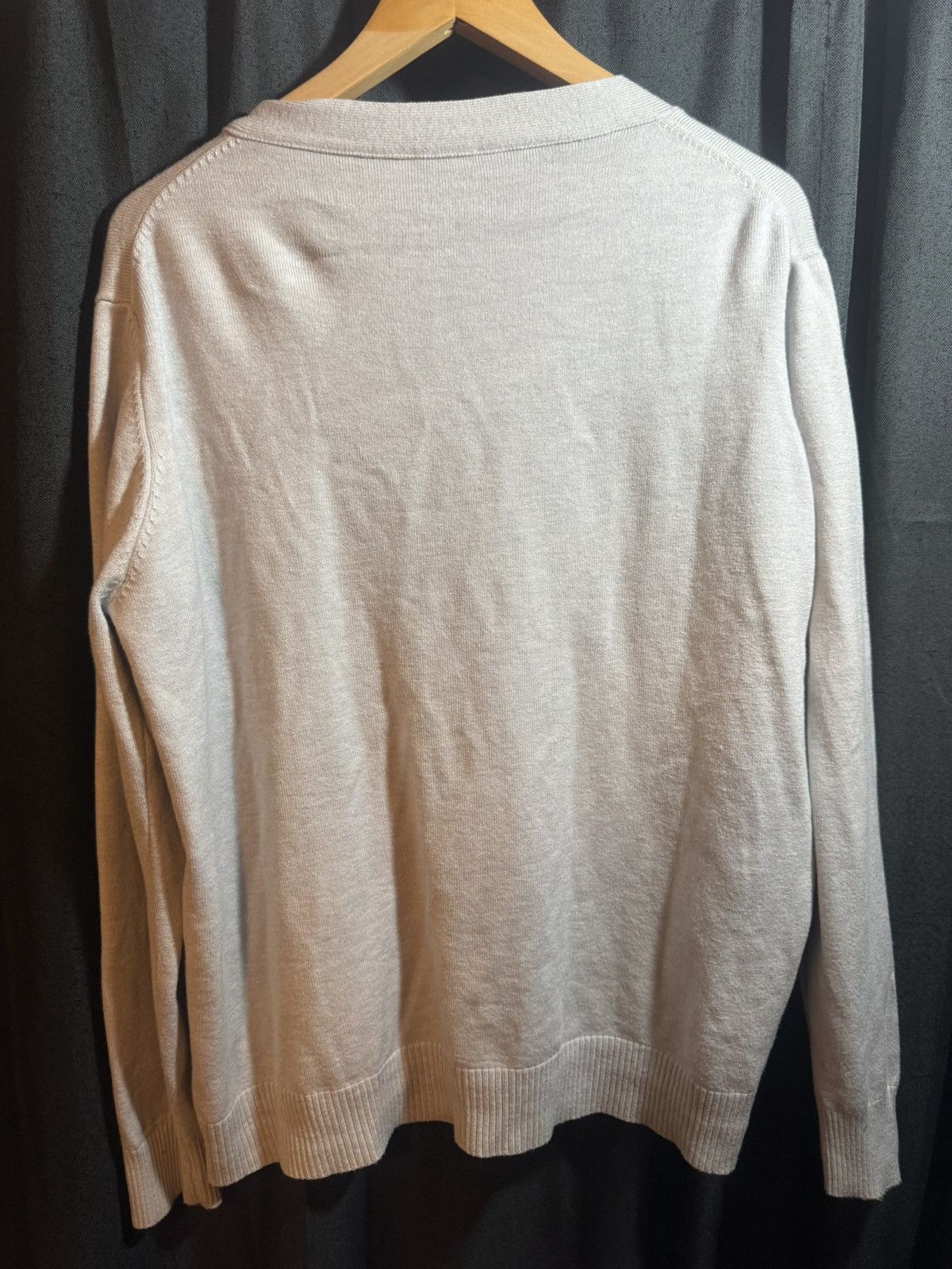 Kiton Kiton Napoli Men’s Cardigan Sweater Grey Cashmere Size XL Size US L / EU 52-54 / 3 - 5 Thumbnail
