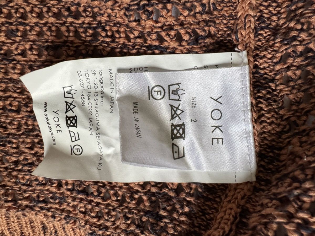 YOKE Yoke Mesh Knitted Crewneck sweater Size US M / EU 48-50 / 2 - 3 Thumbnail