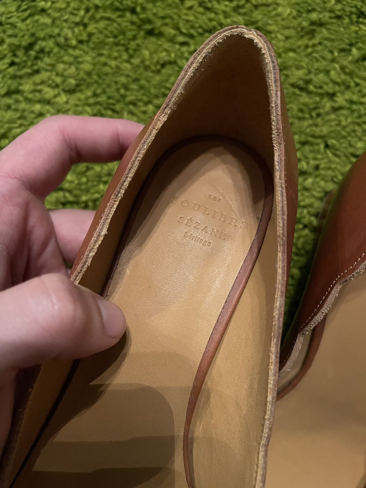 Designer × Sezane Sezane real leather heels shoes Size US 7 / IT 37 - 10 Thumbnail