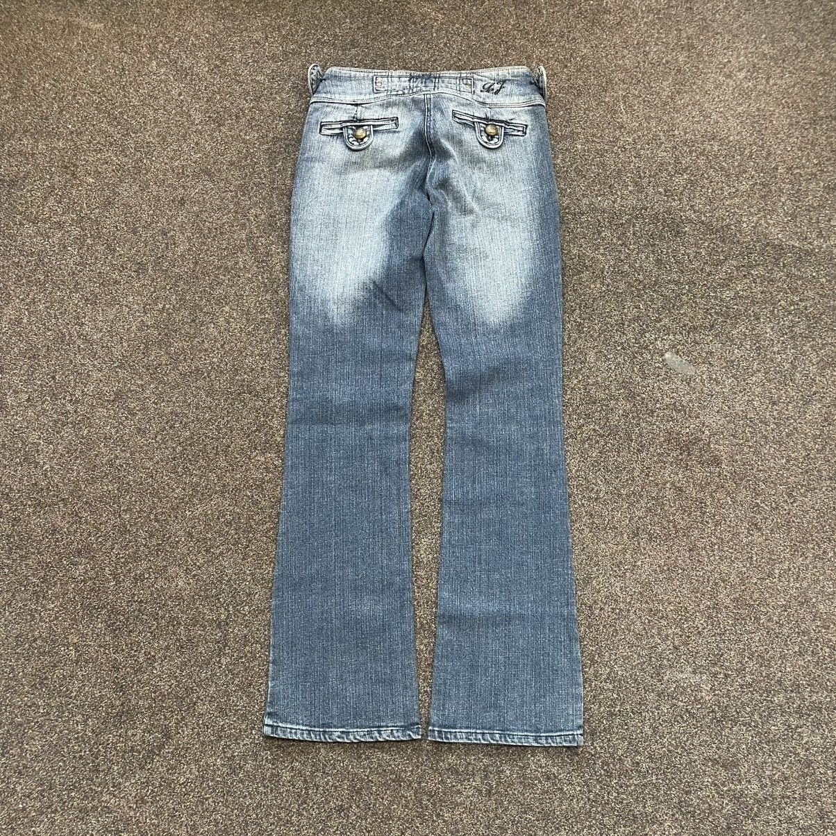 Vintage Vintage Y2K Pants Jeans 90s Archive Flared Size 32" / US 10 / IT 46 - 3 Thumbnail
