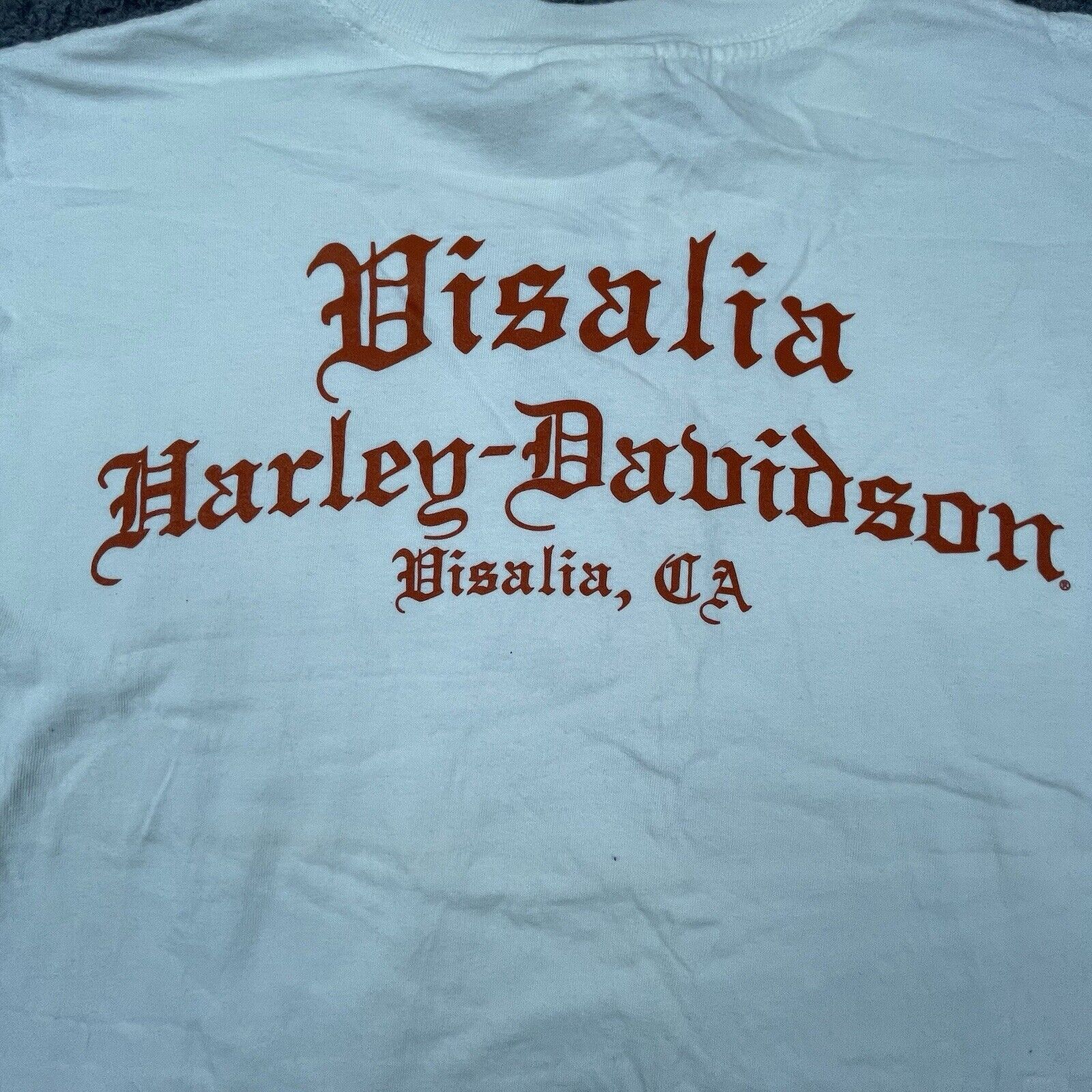 Harley Davidson Harley Davidson Shirt 2XL Pin-Up Girl Visalia California Size US XXL / EU 58 / 5 - 4 Thumbnail