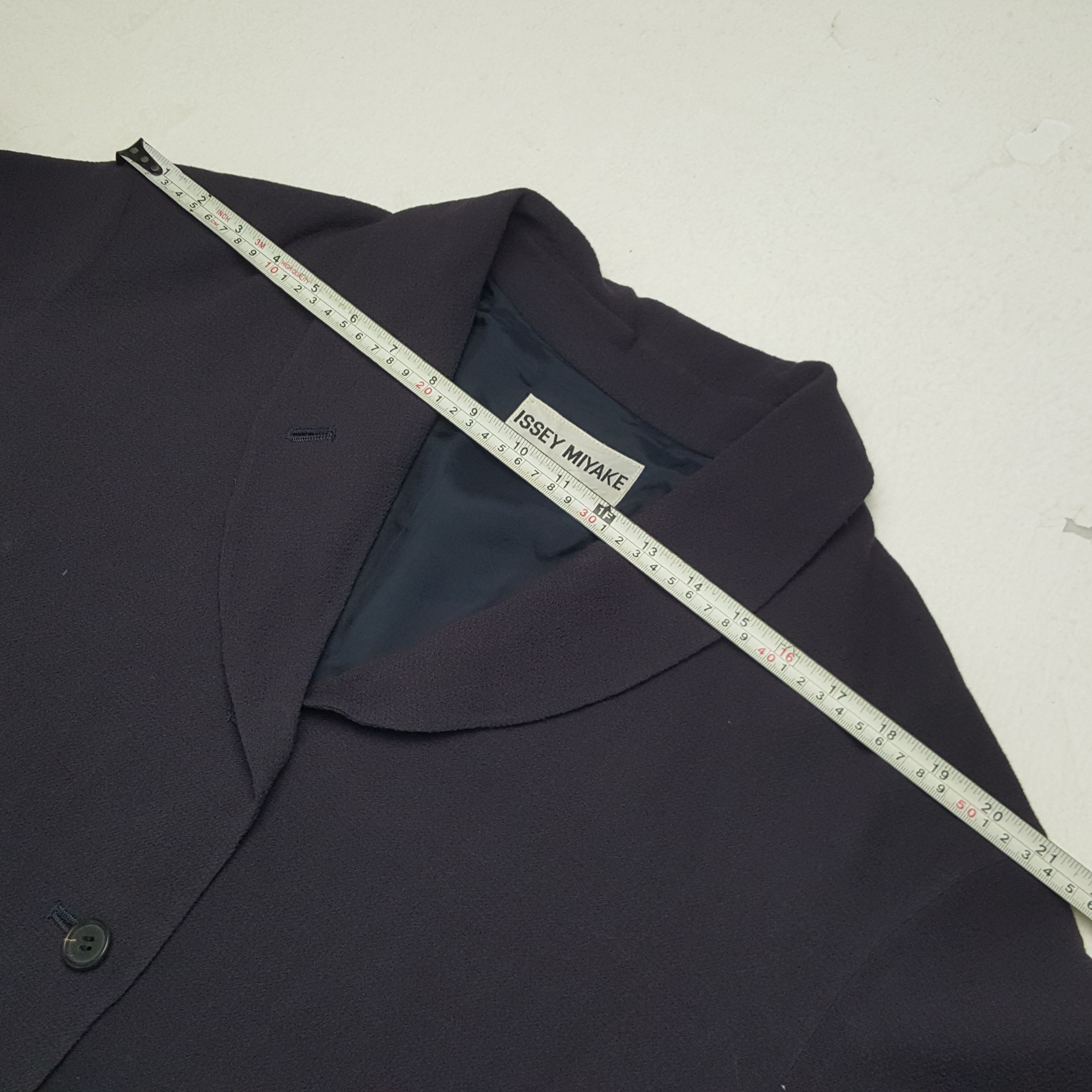 Issey Miyake × Japanese Brand × Vintage Vintage Issey Miyake Japanese Button Up Jacket Size L / US 10 / IT 46 - 4 Thumbnail