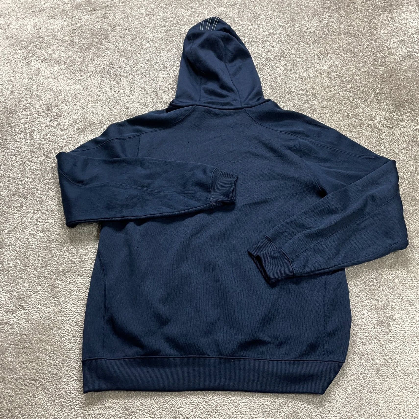 Adidas Adidas Clima Warm Hoodie Pullover Men M Navy Blue Sports Logo Pullover Hoodie Size US M / EU 48-50 / 2 - 3 Thumbnail