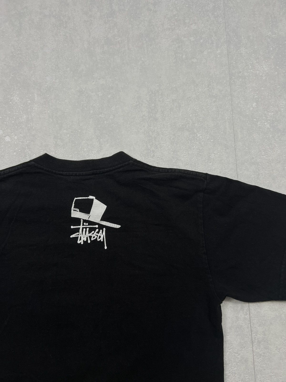 Stussy 00’s STUSSY REAS RARE Y2K CAP GUY TEE VINTAGE Size US S / EU 44-46 / 1 - 8 Thumbnail