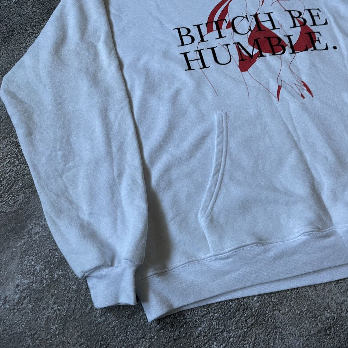 Vintage Vintage Y2K Graphic Hoodie Cream Oversized Streetwear Drip M Size US M / EU 48-50 / 2 - 8 Thumbnail