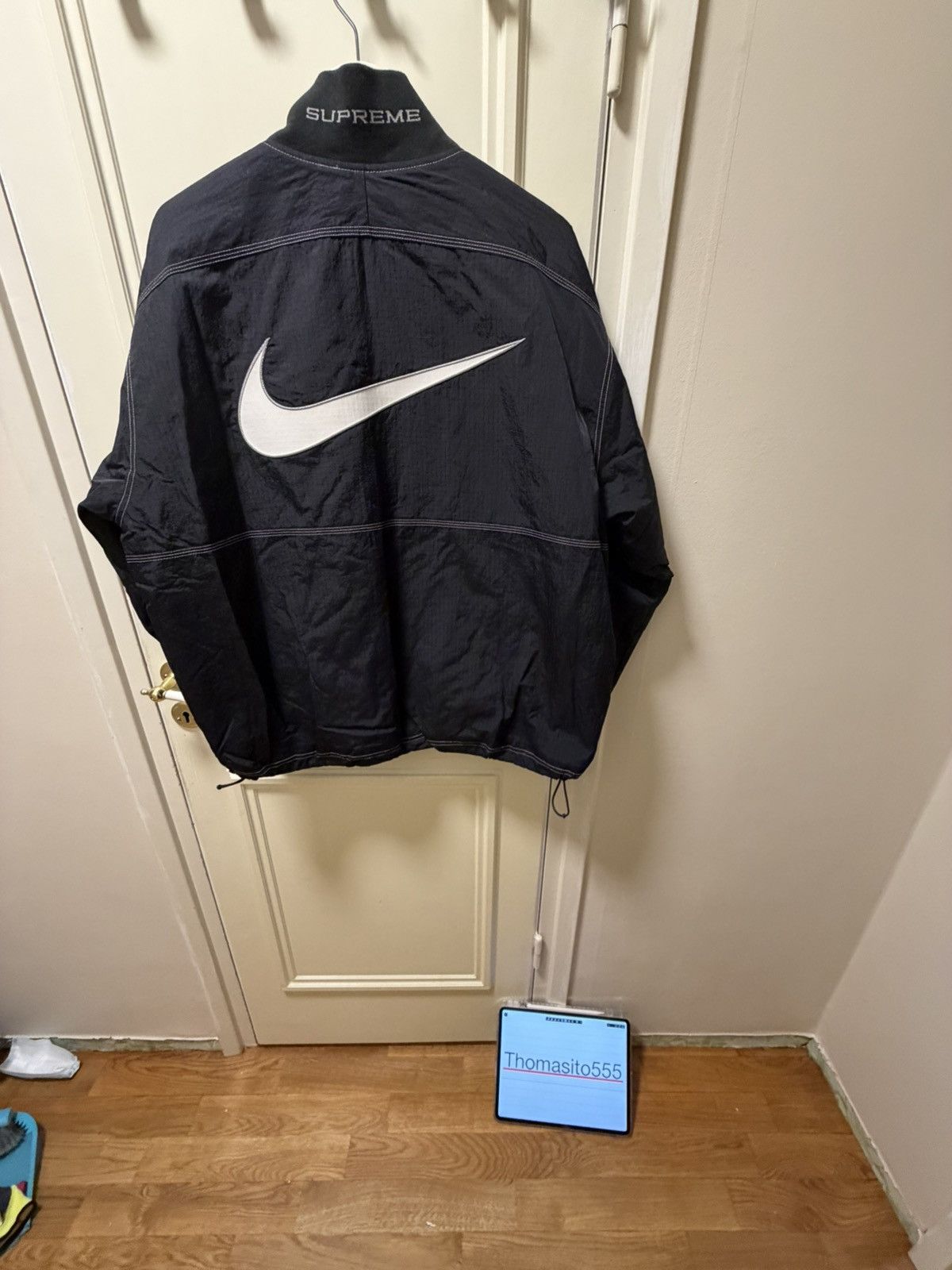 Nike × Supreme Supreme x Nike Ripstop set black, Size medium Size US 32 / EU 48 - 4 Thumbnail